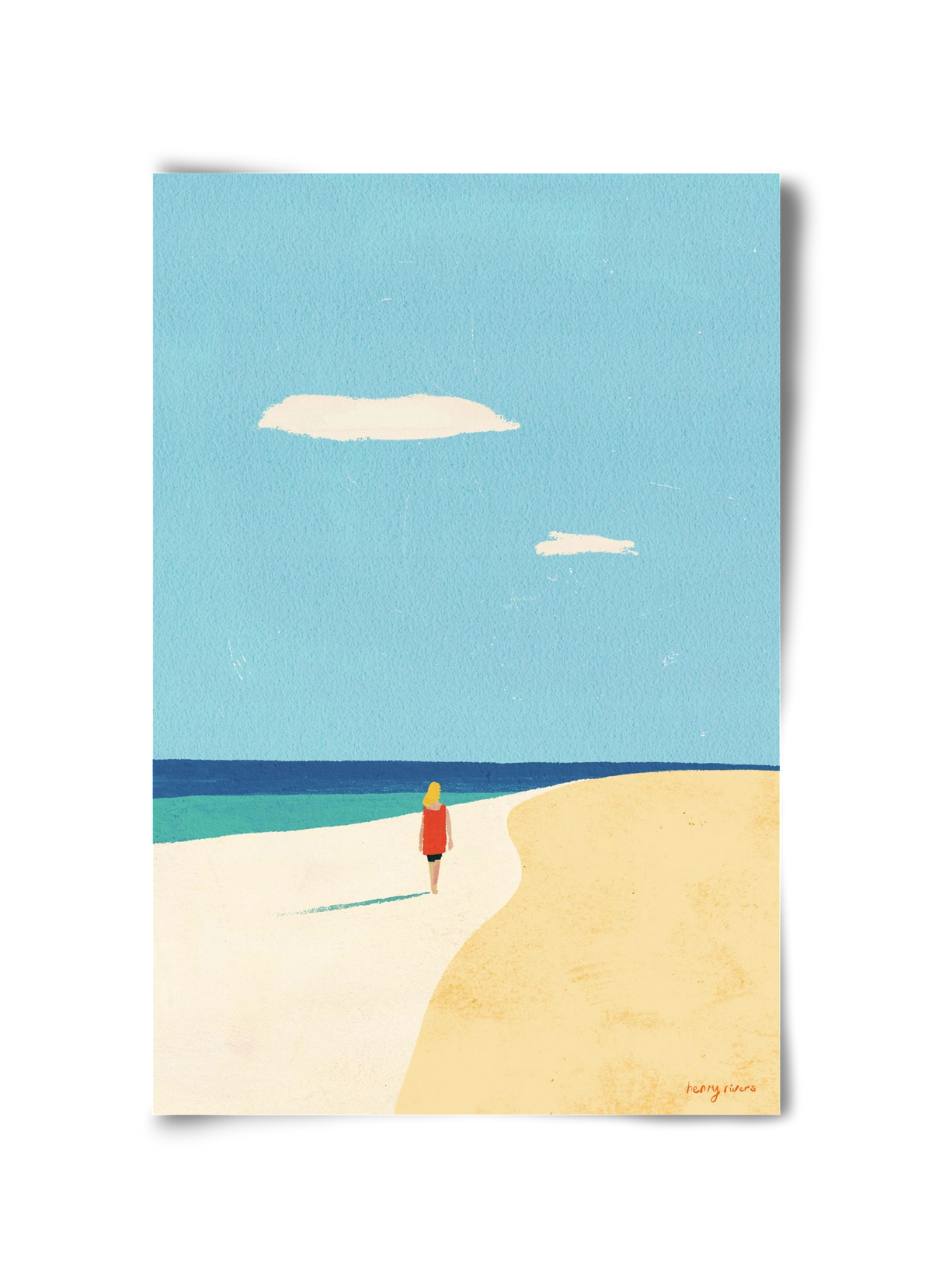 Solitude, 30x45 cm, Keret nélkül