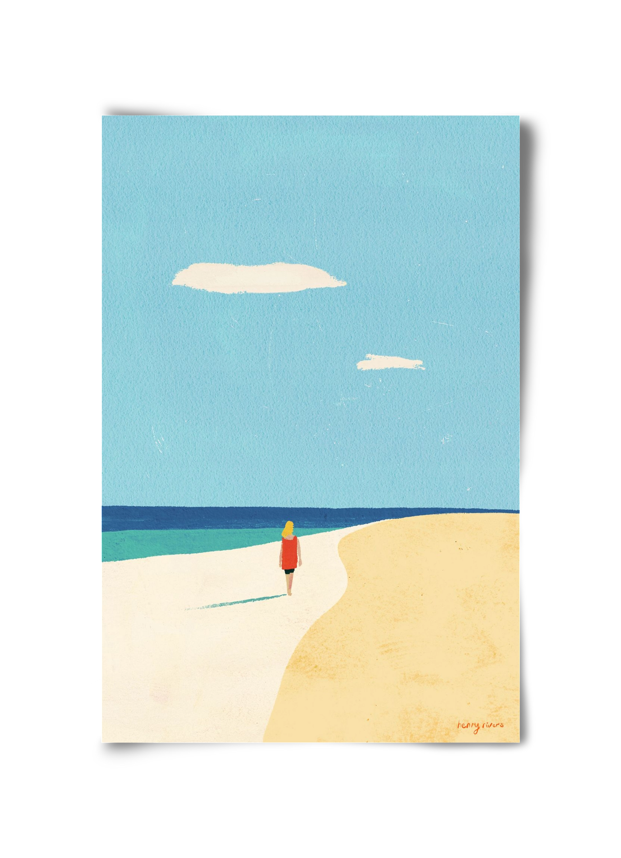 Solitude, 30x45 cm, Keret nélkül