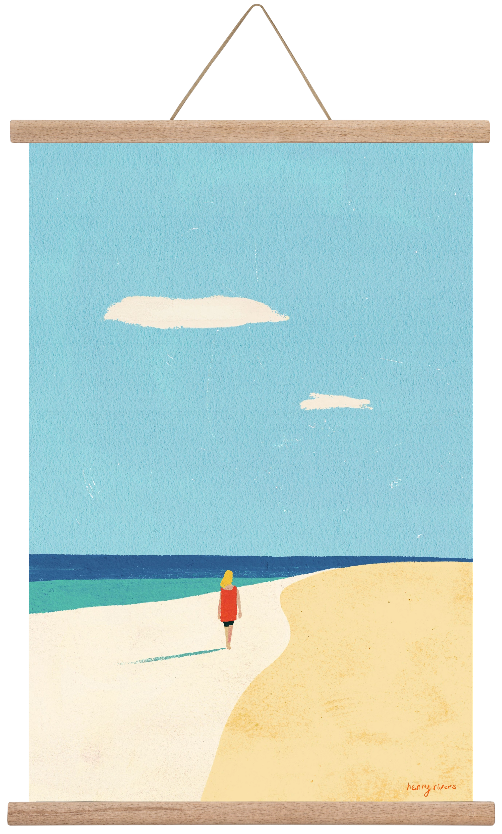 Solitude, 40x60 cm (40x60 cm), Tölgy akasztó