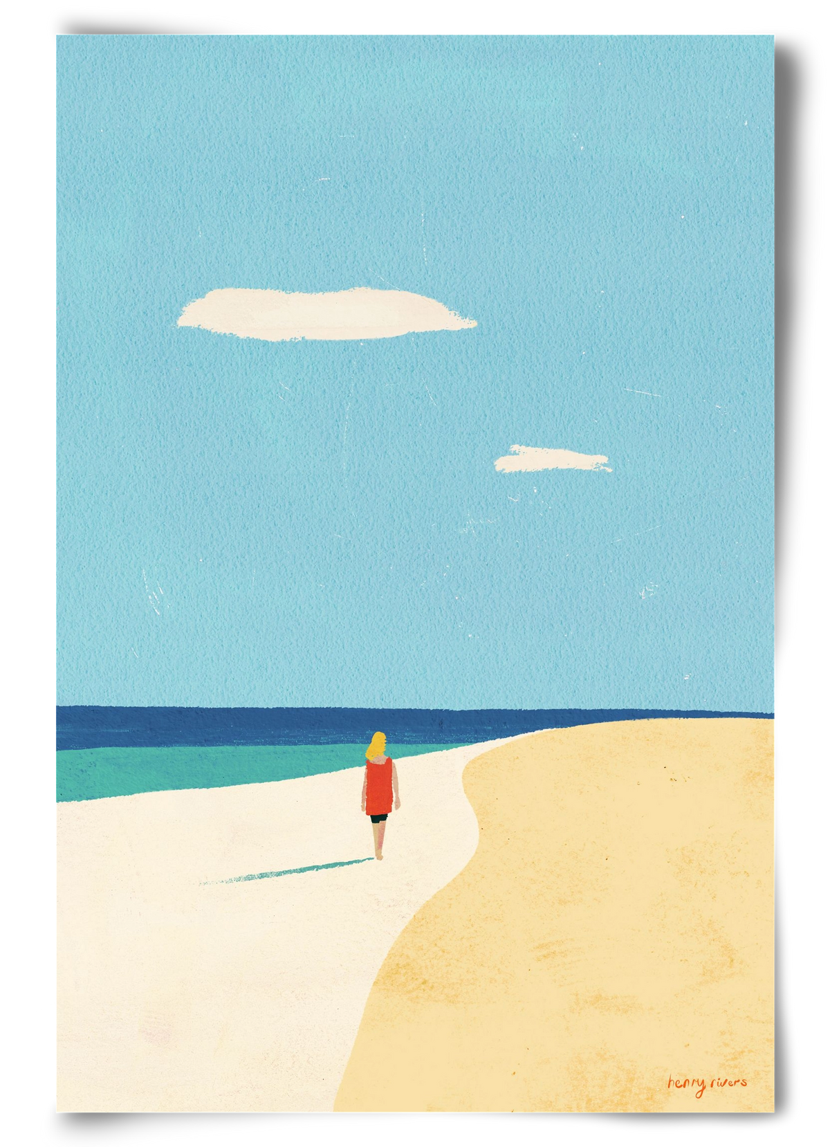 Solitude, 60x90 cm, Keret nélkül