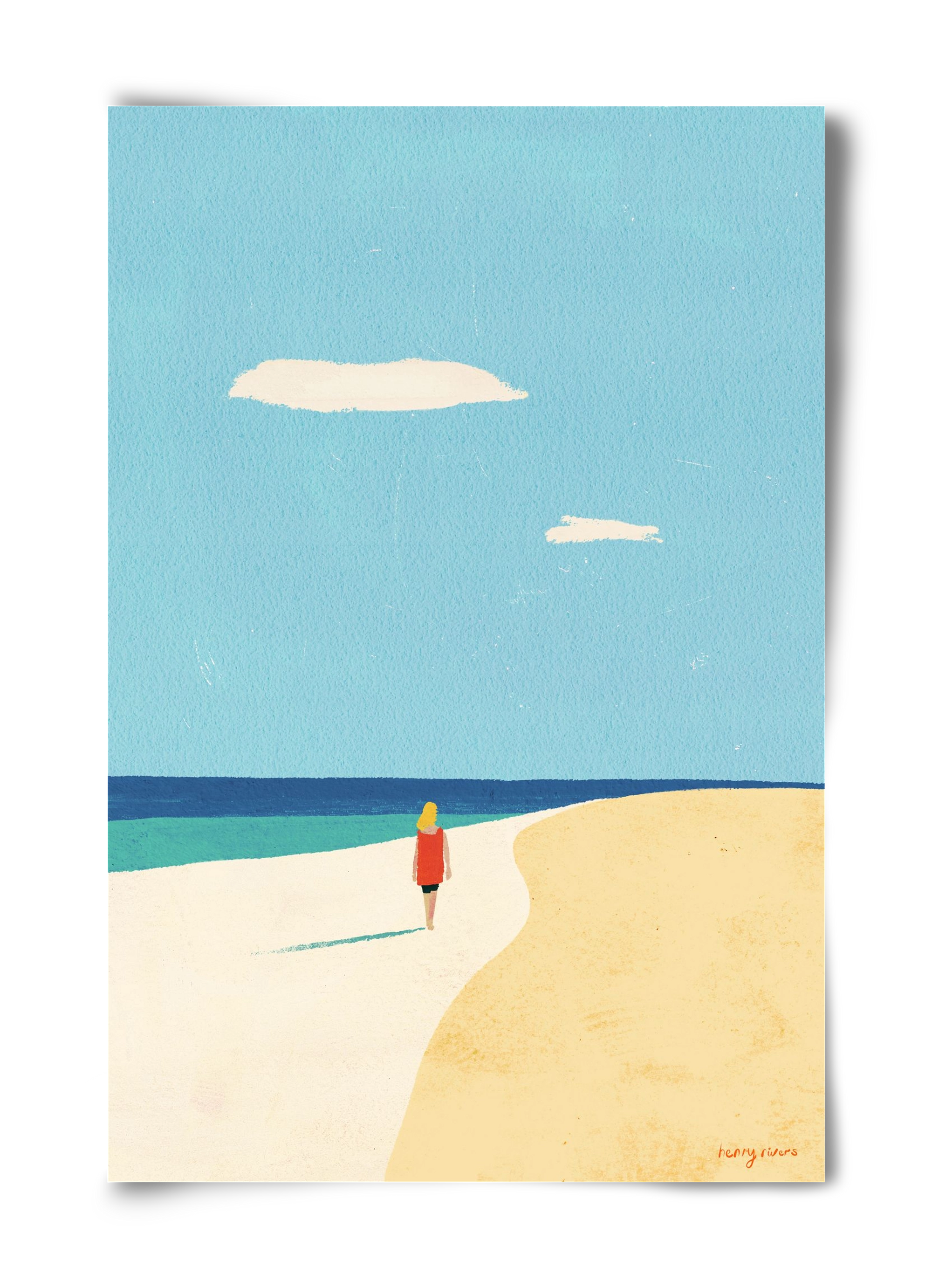 Solitude, 40x60 cm, Keret nélkül