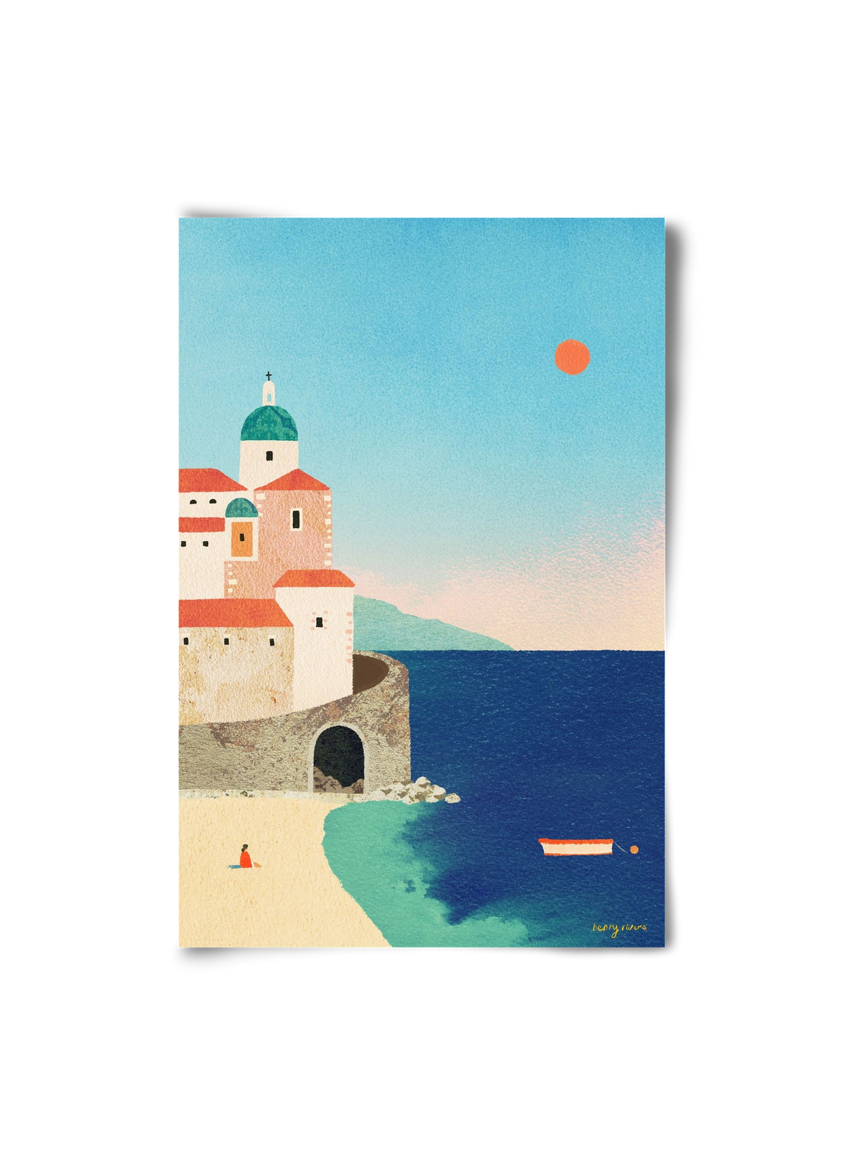 Summer in Italy, 20x30 cm, Keret nélkül