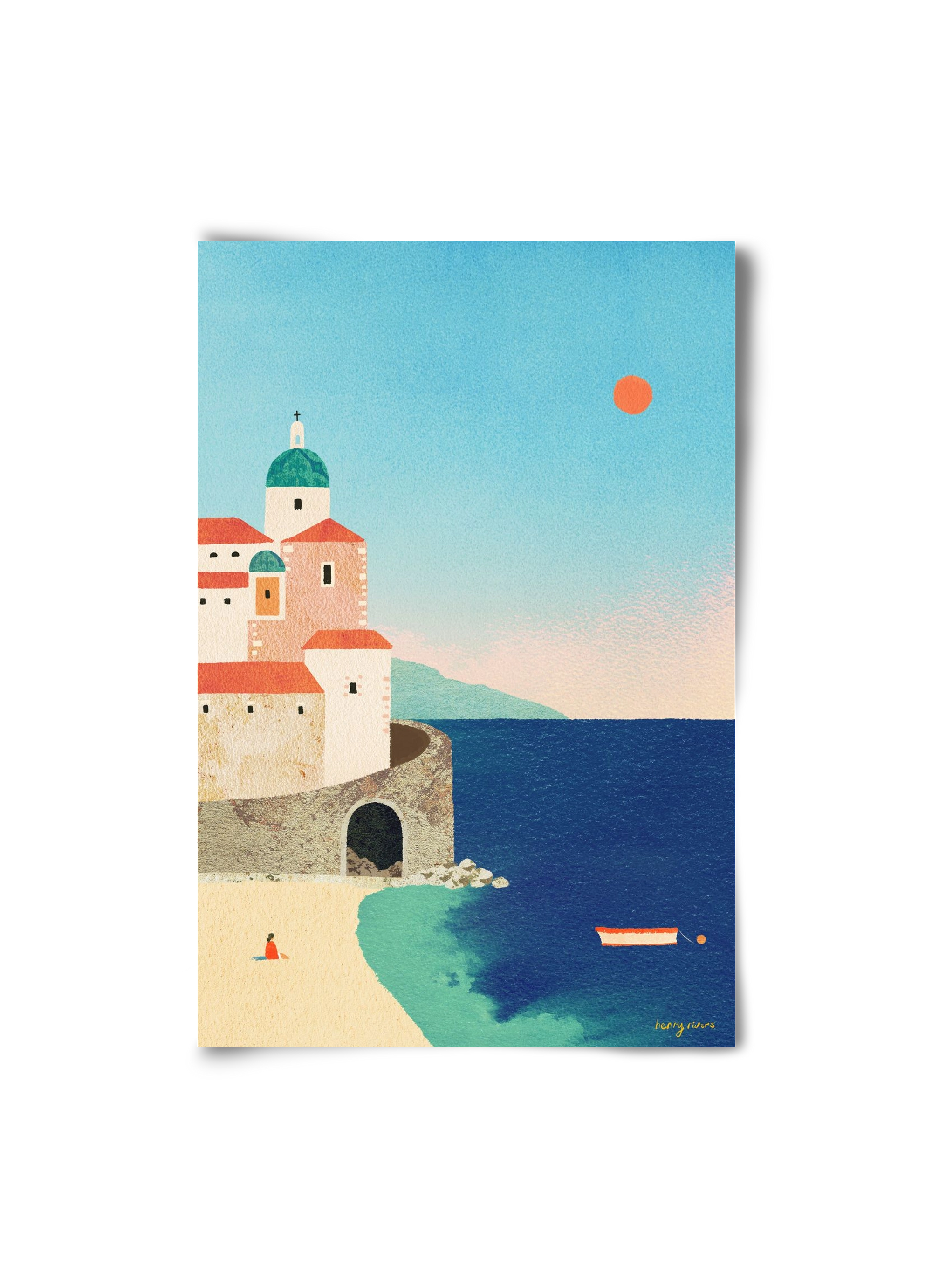 Summer in Italy, 20x30 cm, Keret nélkül