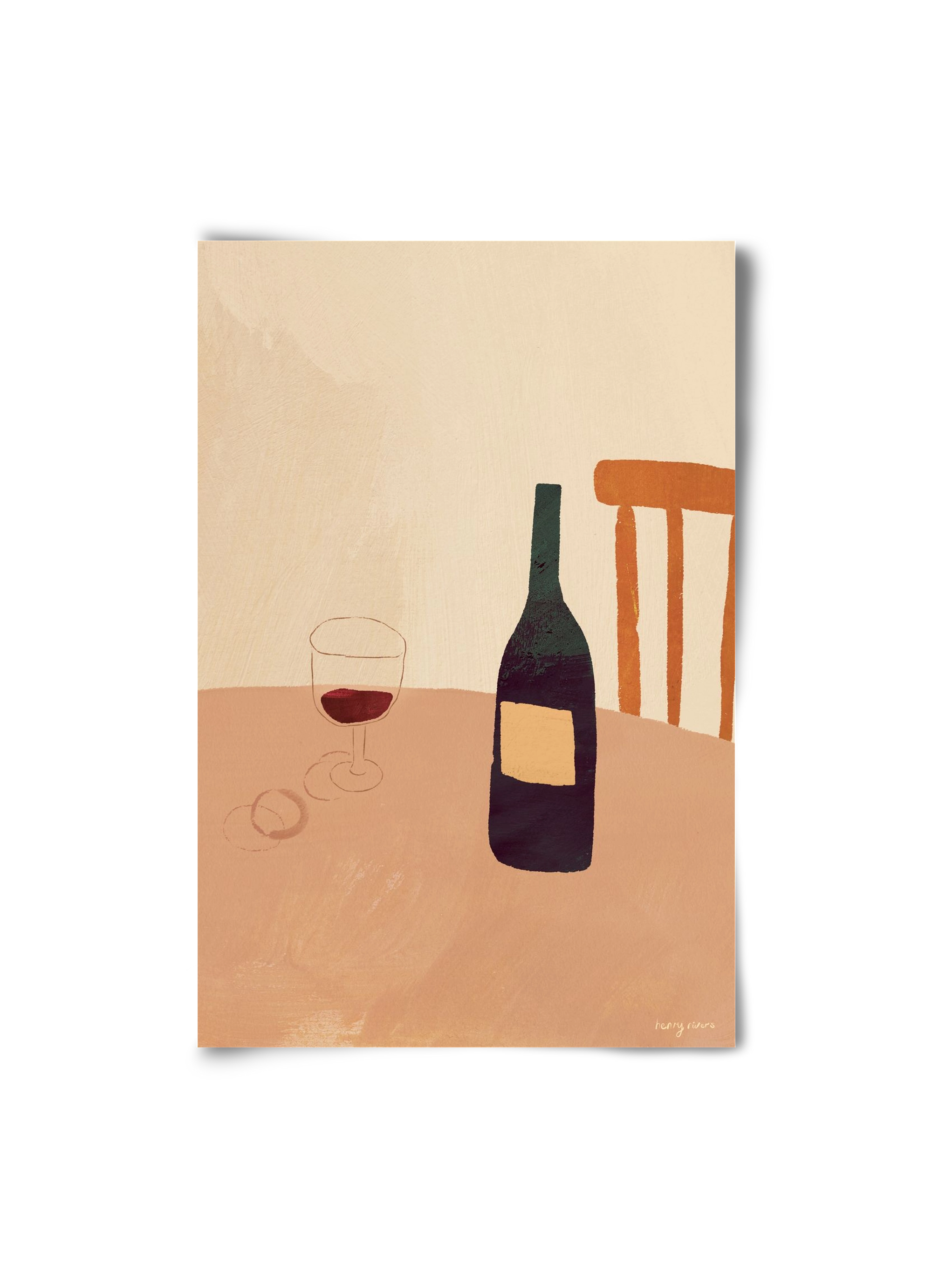Summer wine, 20x30 cm, Keret nélkül
