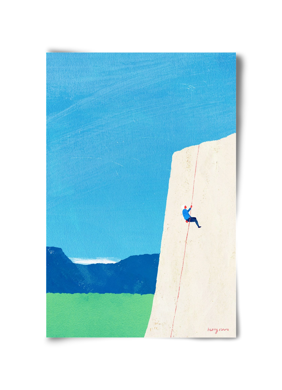 The ascent, 30x45 cm, Keret nélkül