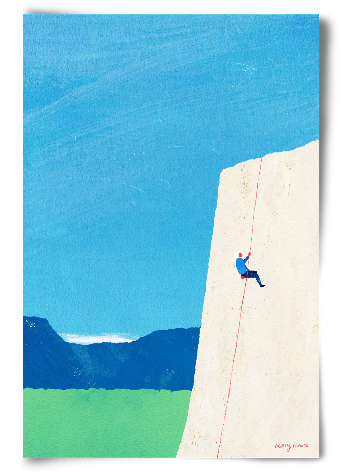 The ascent, 60x90 cm, Keret nélkül