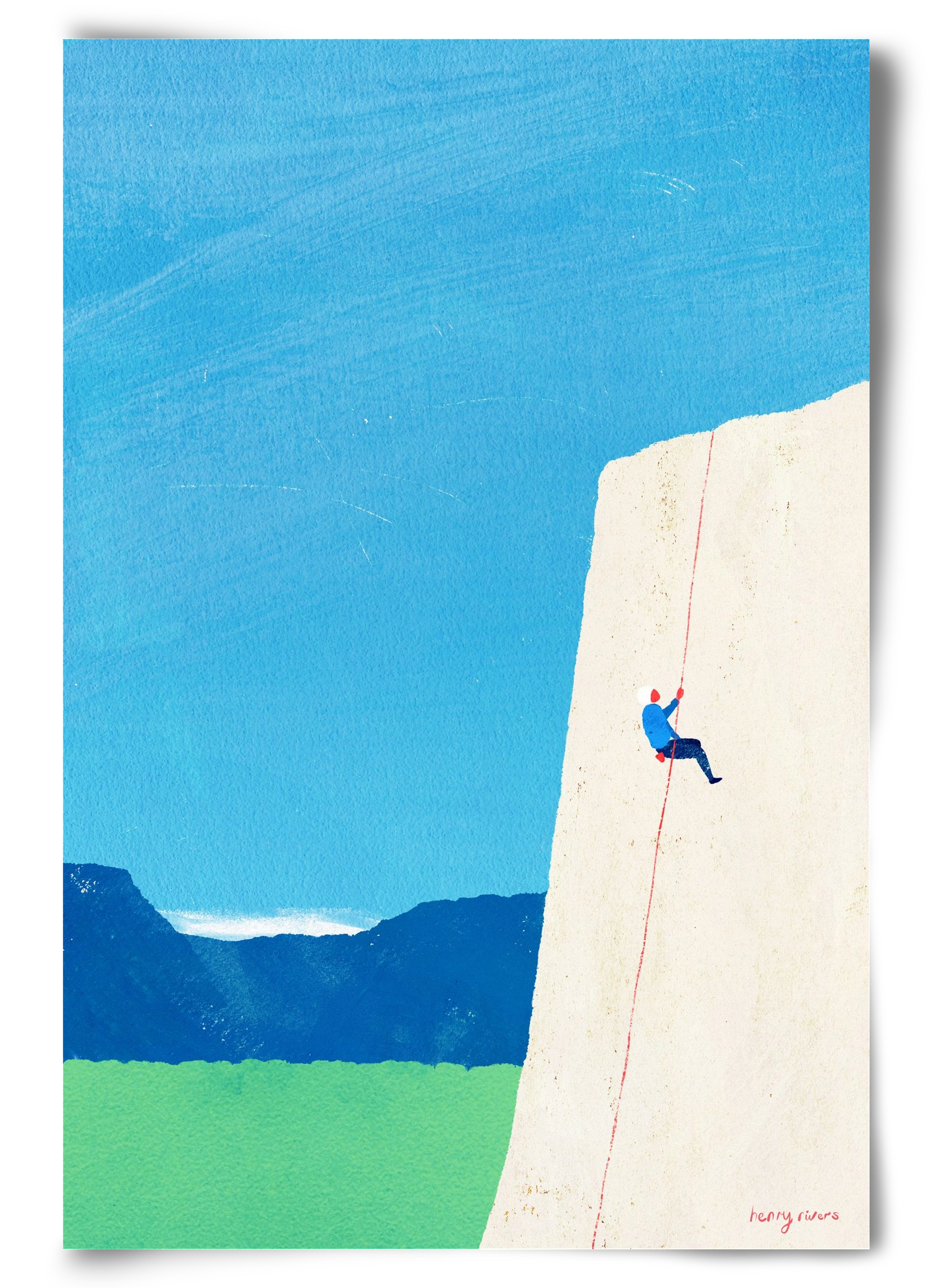 The ascent, 60x90 cm, Keret nélkül