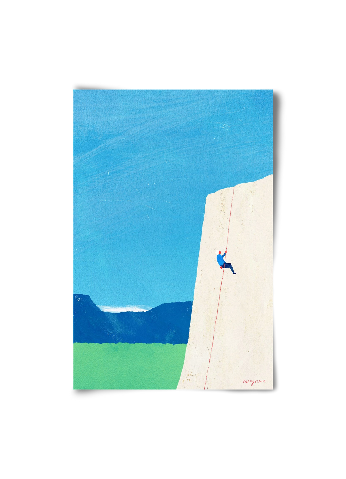 The ascent, 20x30 cm, Keret nélkül