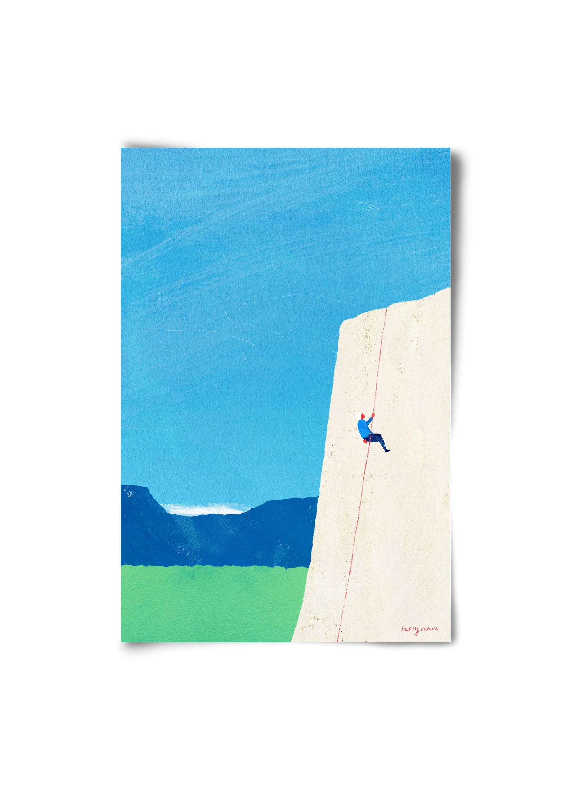 The ascent, 20x30 cm, Keret nélkül