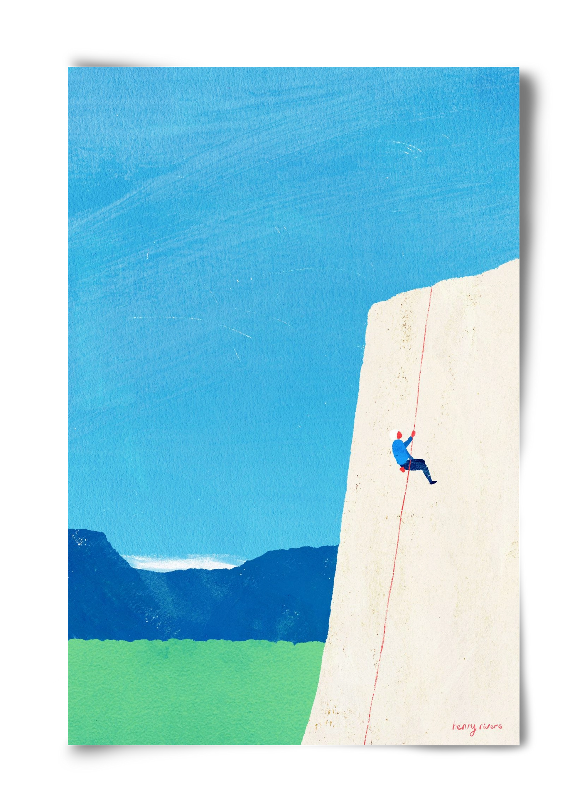 The ascent, 40x60 cm, Keret nélkül