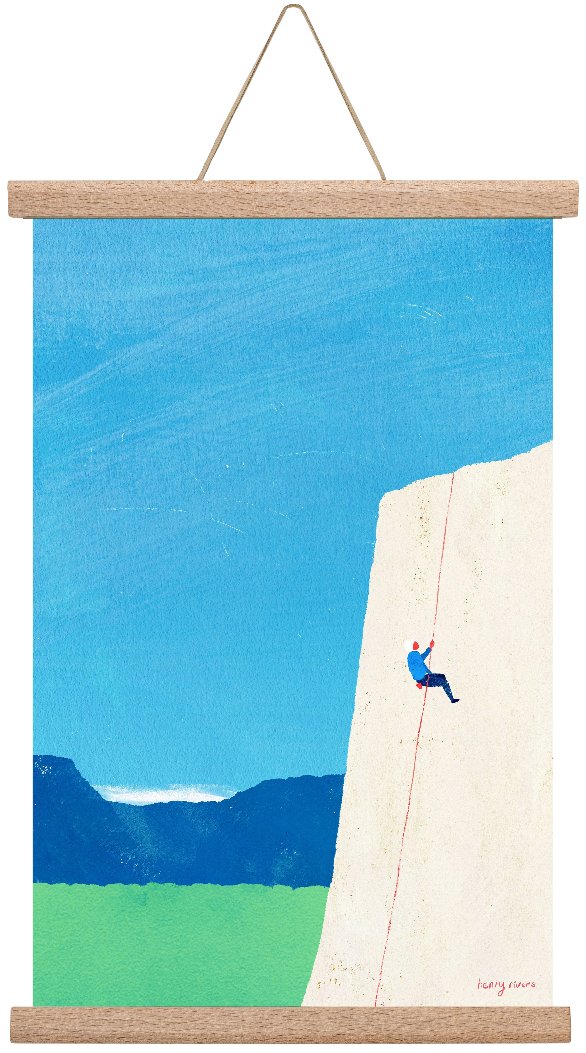 The ascent, 30x45 cm (30x45 cm), Tölgy akasztó