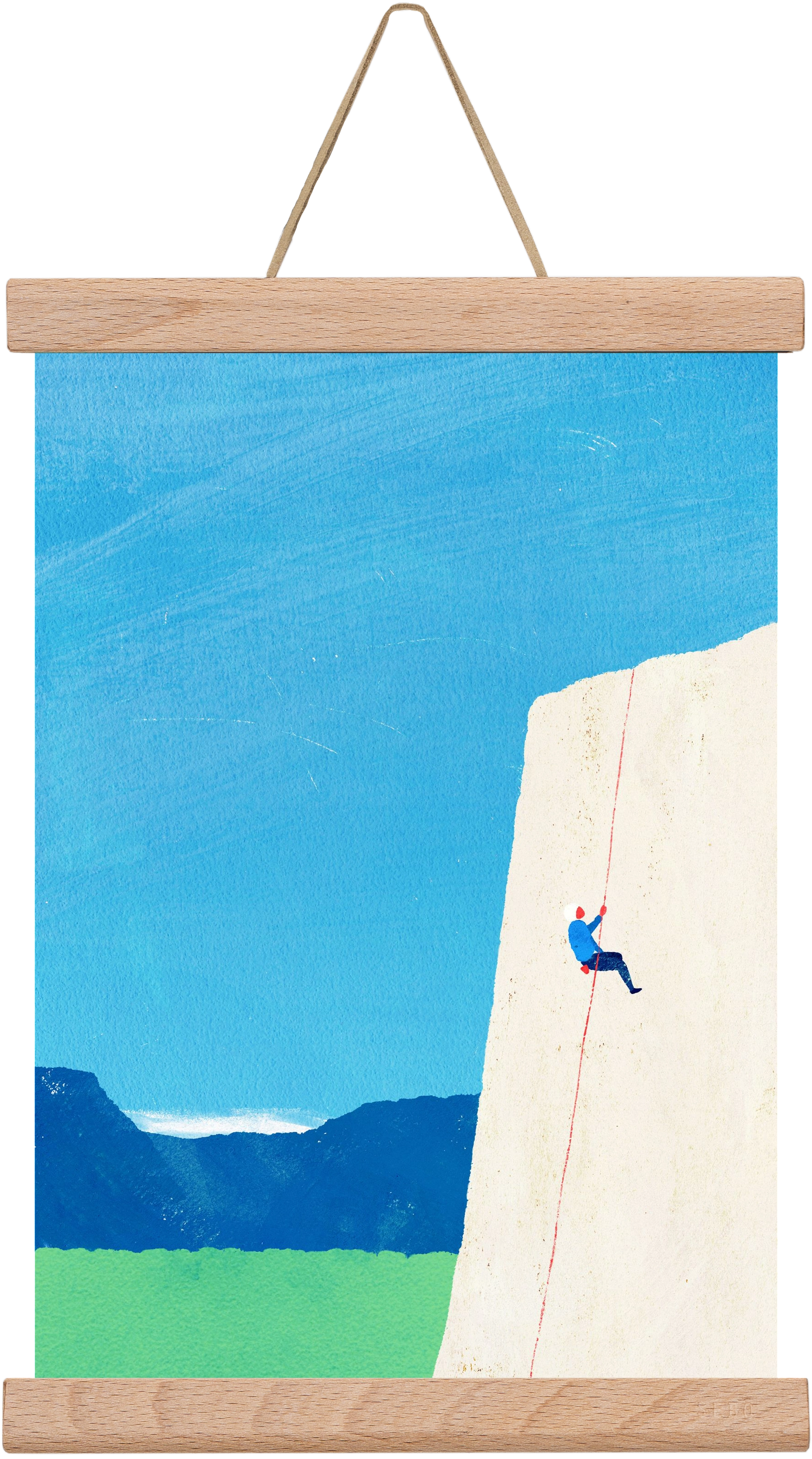 The ascent, 20x30 cm (20x30 cm), Tölgy akasztó