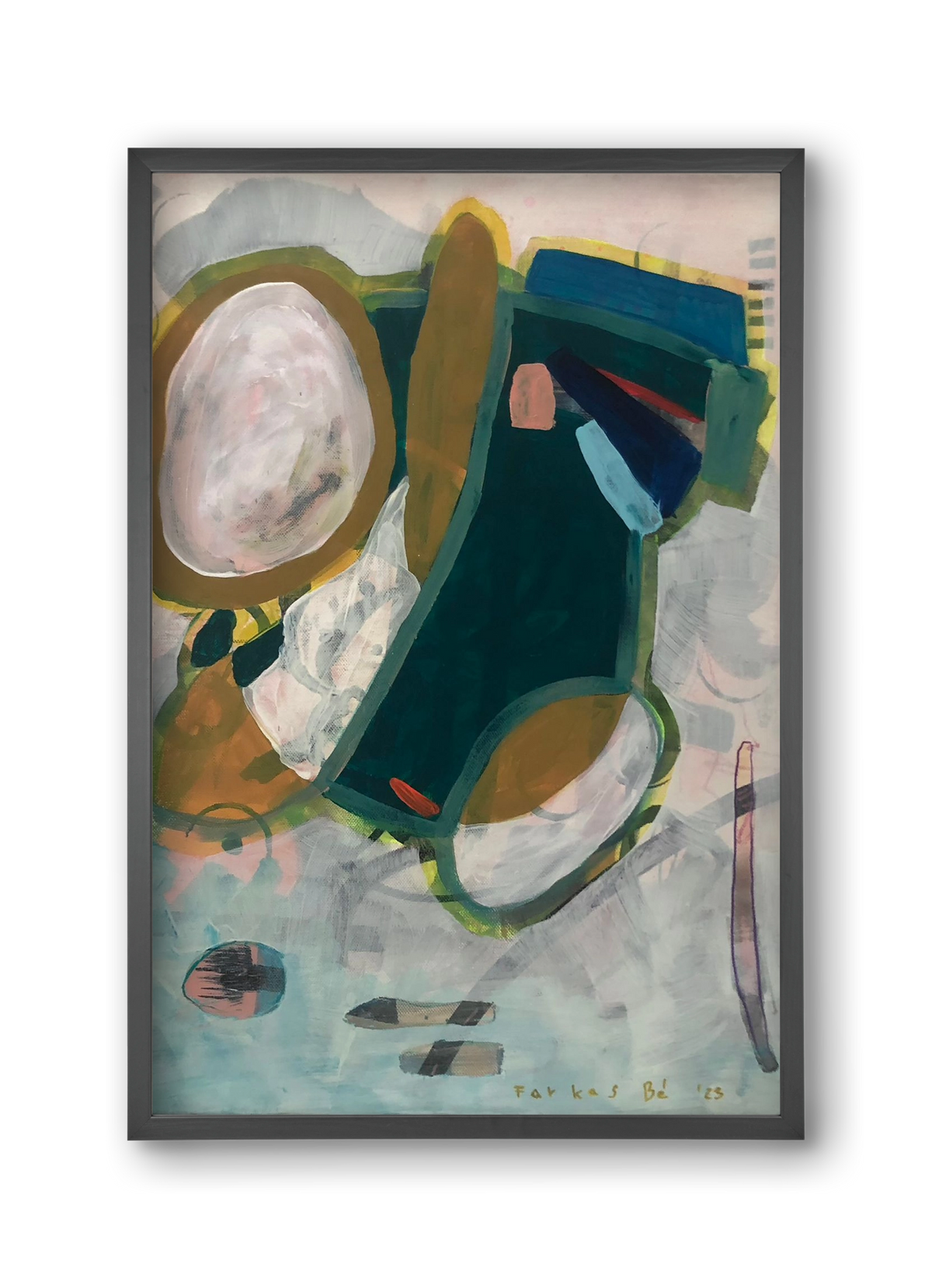 Flat Vesta, 30x45 cm (30x45 cm), Fekete keret