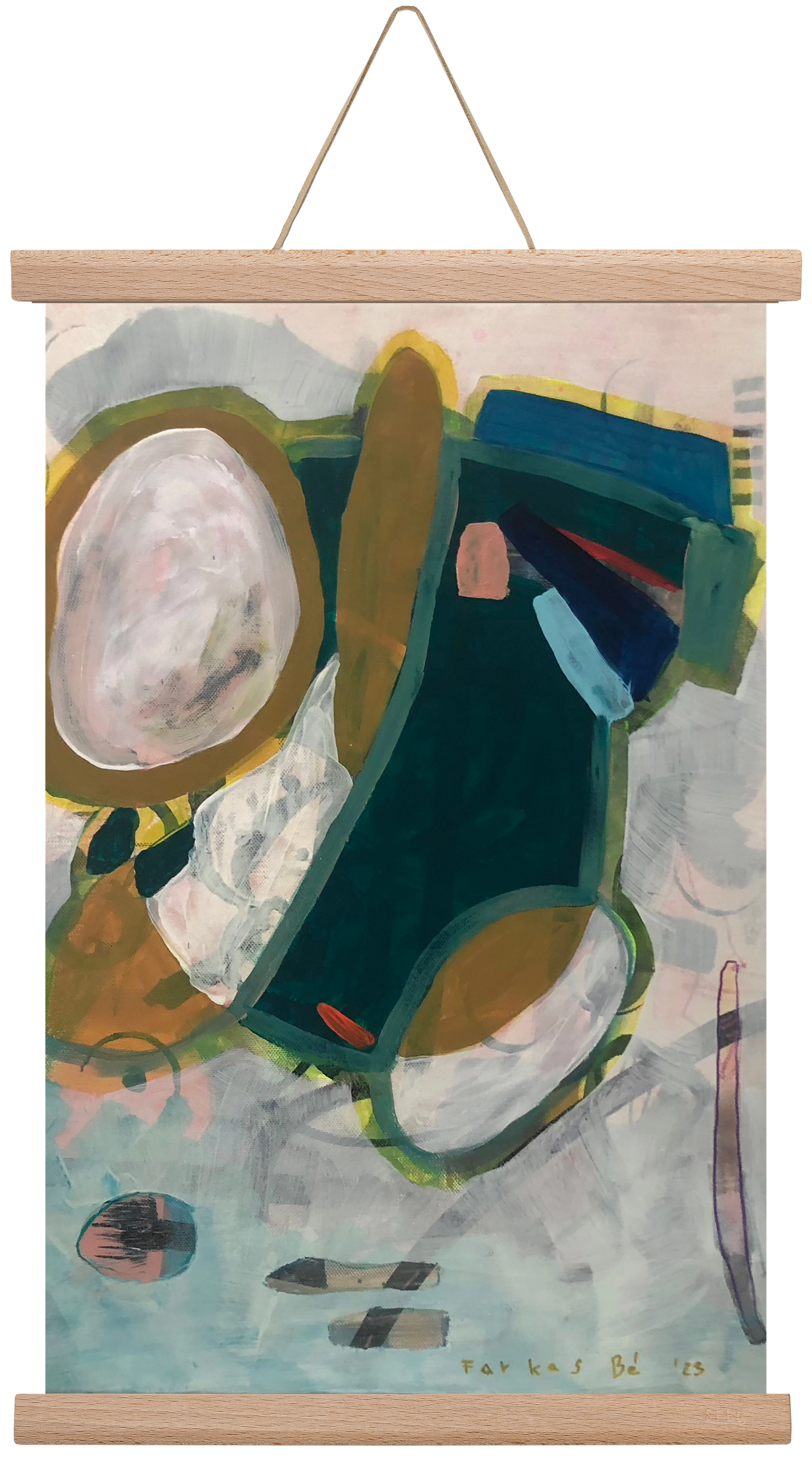 Flat Vesta, 30x45 cm (30x45 cm), Tölgy akasztó