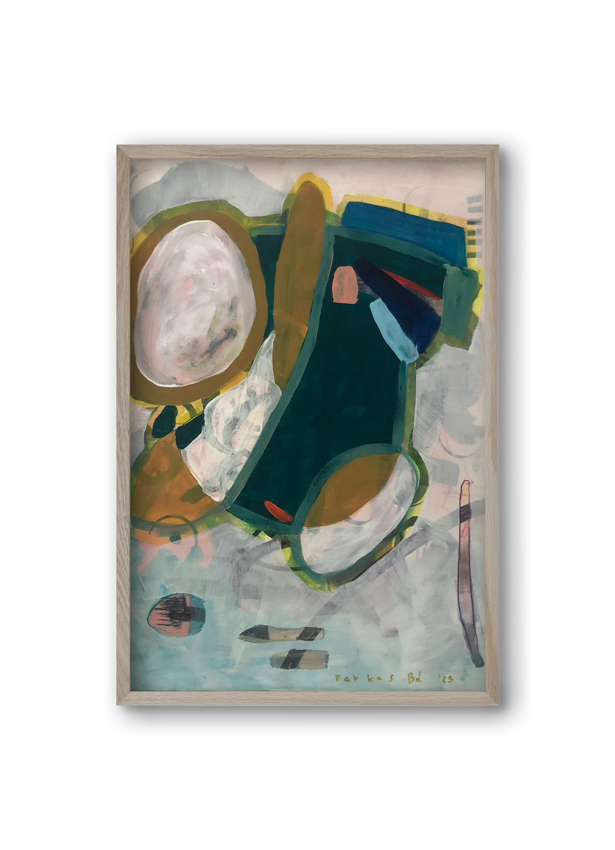 Flat Vesta, 20x30 cm (20x30 cm), Tölgy keret