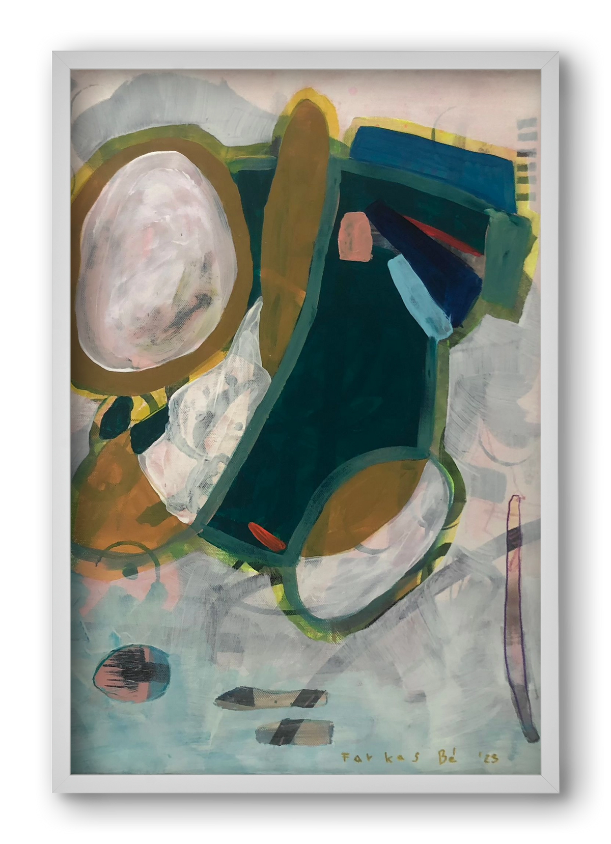 Flat Vesta, 40x60 cm (40x60 cm), Fehér keret