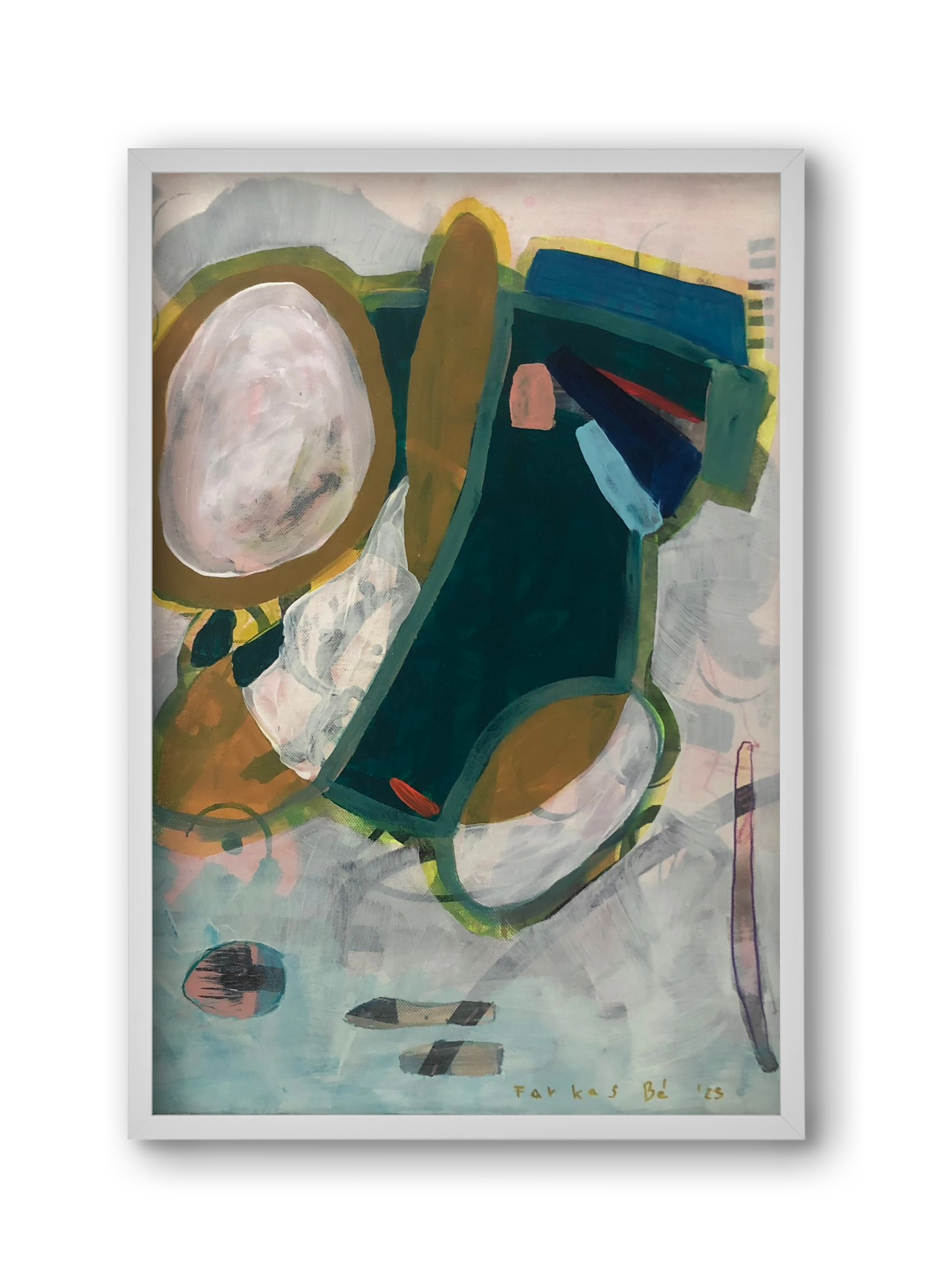 Flat Vesta, 30x45 cm (30x45 cm), Fehér keret