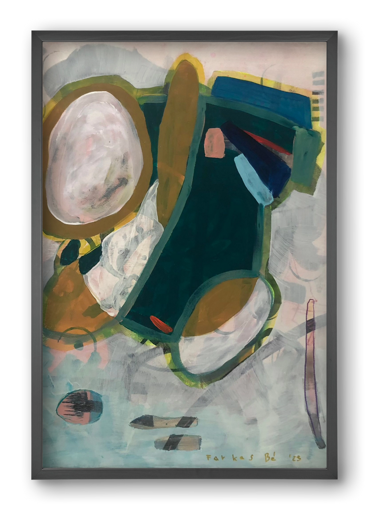 Flat Vesta, 40x60 cm (40x60 cm), Fekete keret