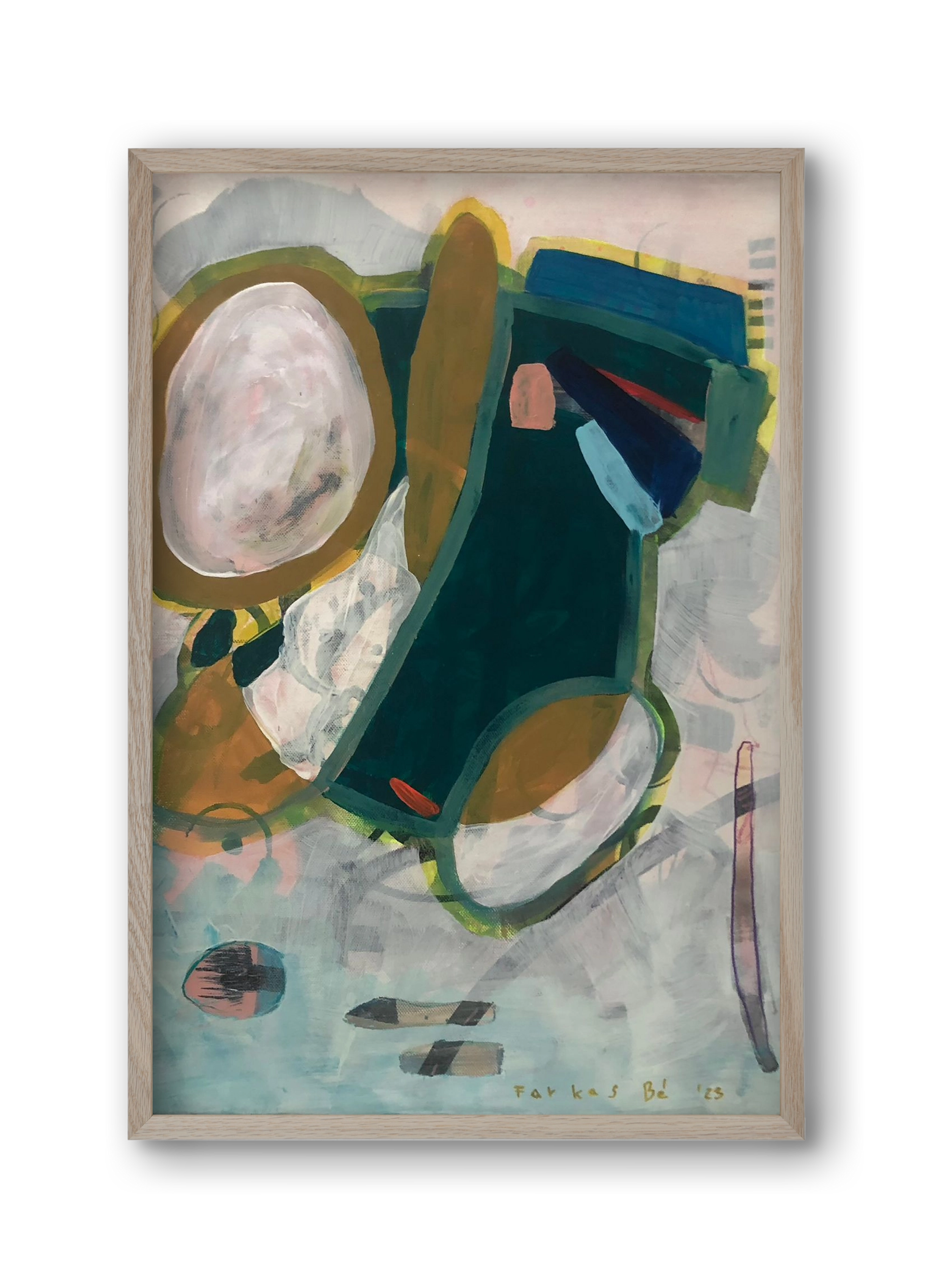 Flat Vesta, 30x45 cm (30x45 cm), Tölgy keret