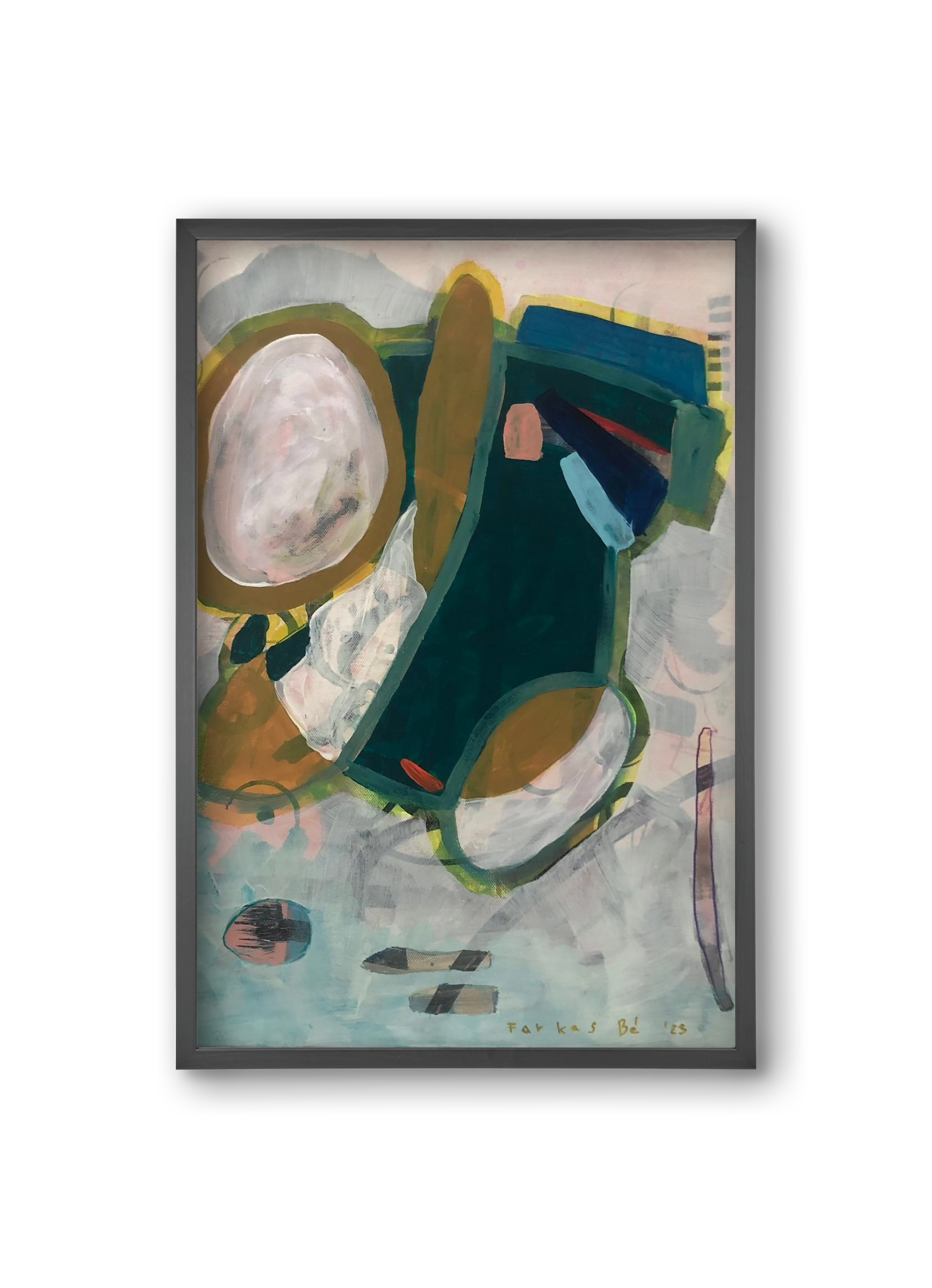 Flat Vesta, 20x30 cm (20x30 cm), Fekete keret