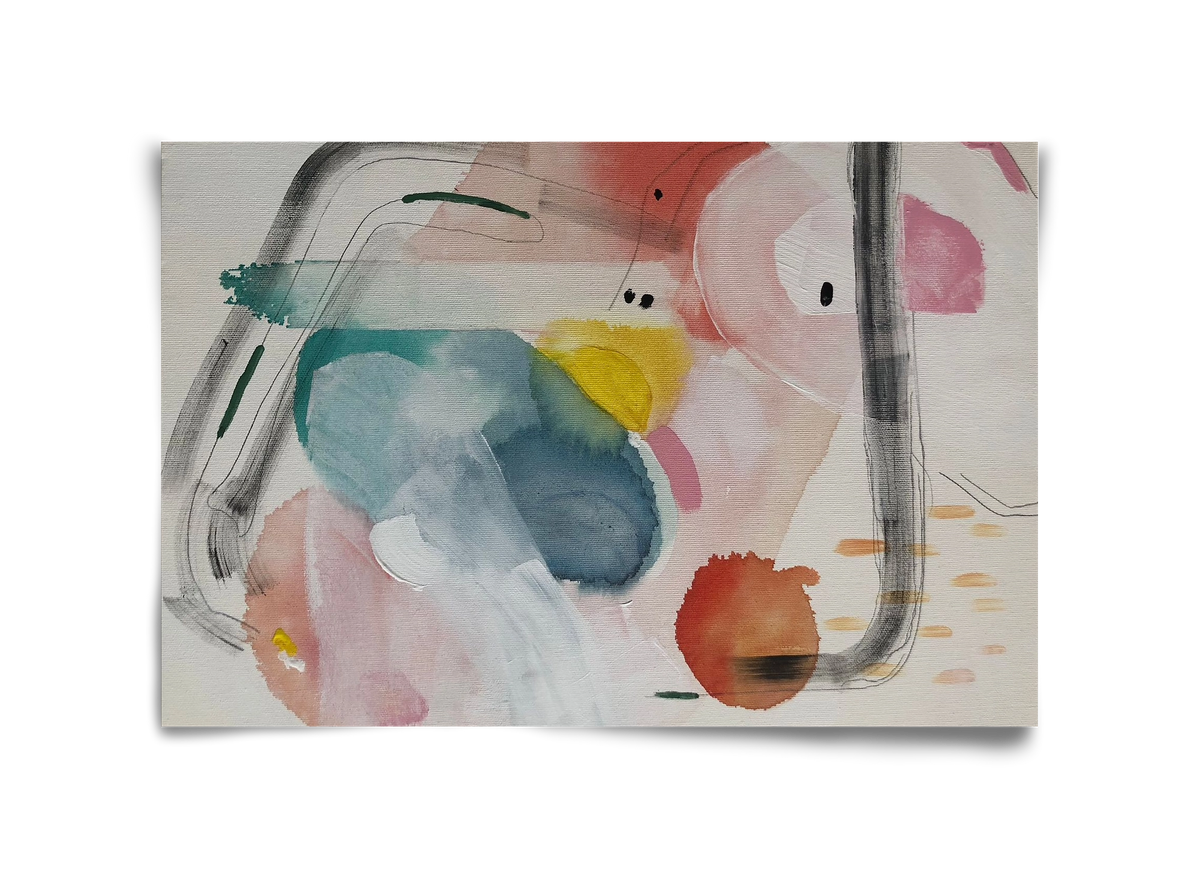 I scream for ice cream, 45x30 cm, Keret nélkül