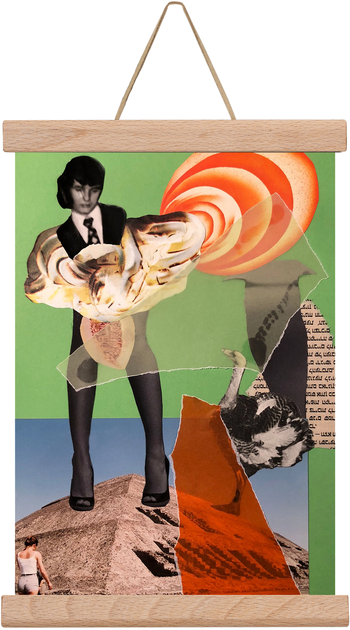 Can I come, 20x30 cm (20x30 cm), Tölgy akasztó