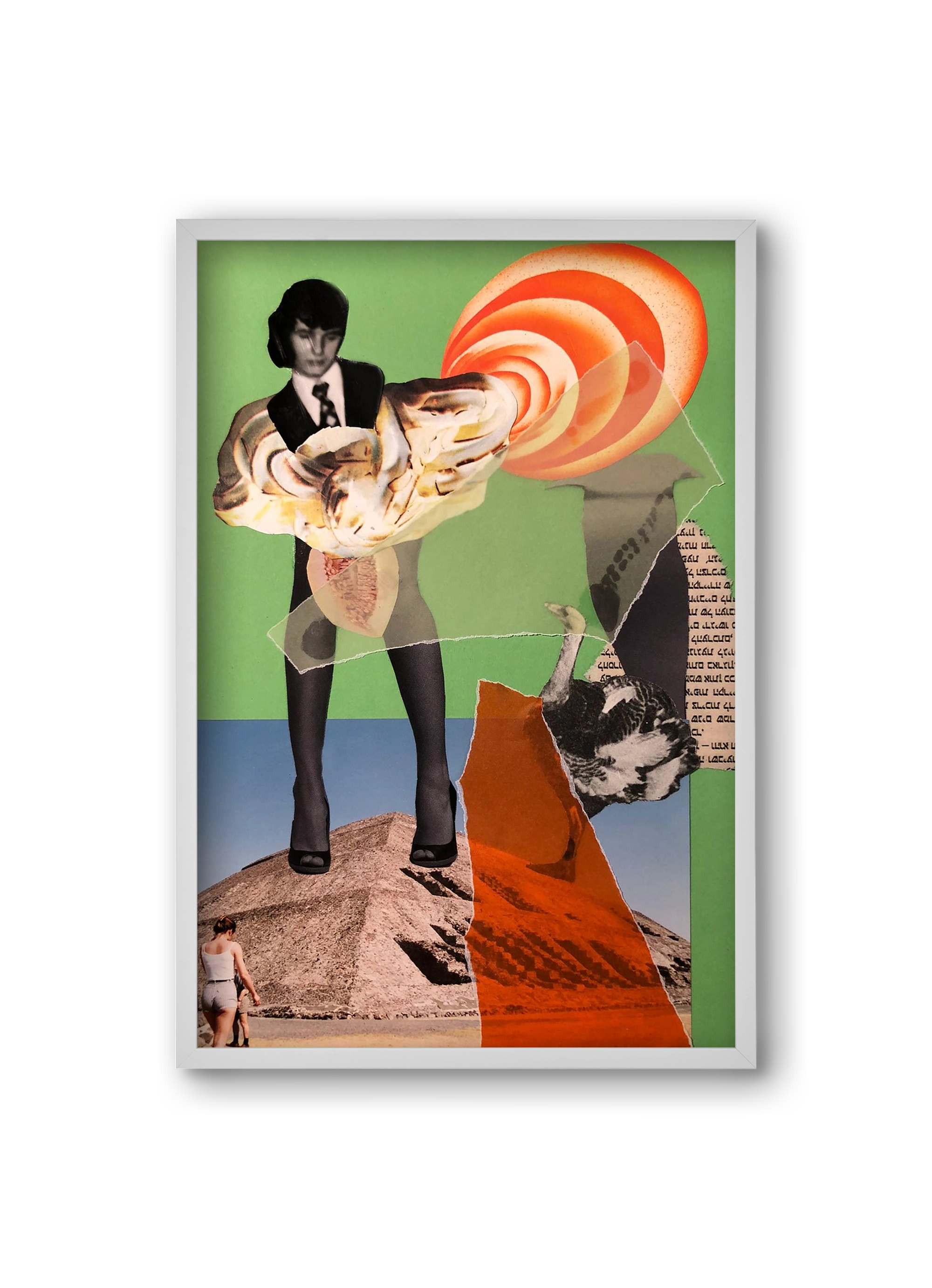 Can I come, 20x30 cm (20x30 cm), Fehér keret