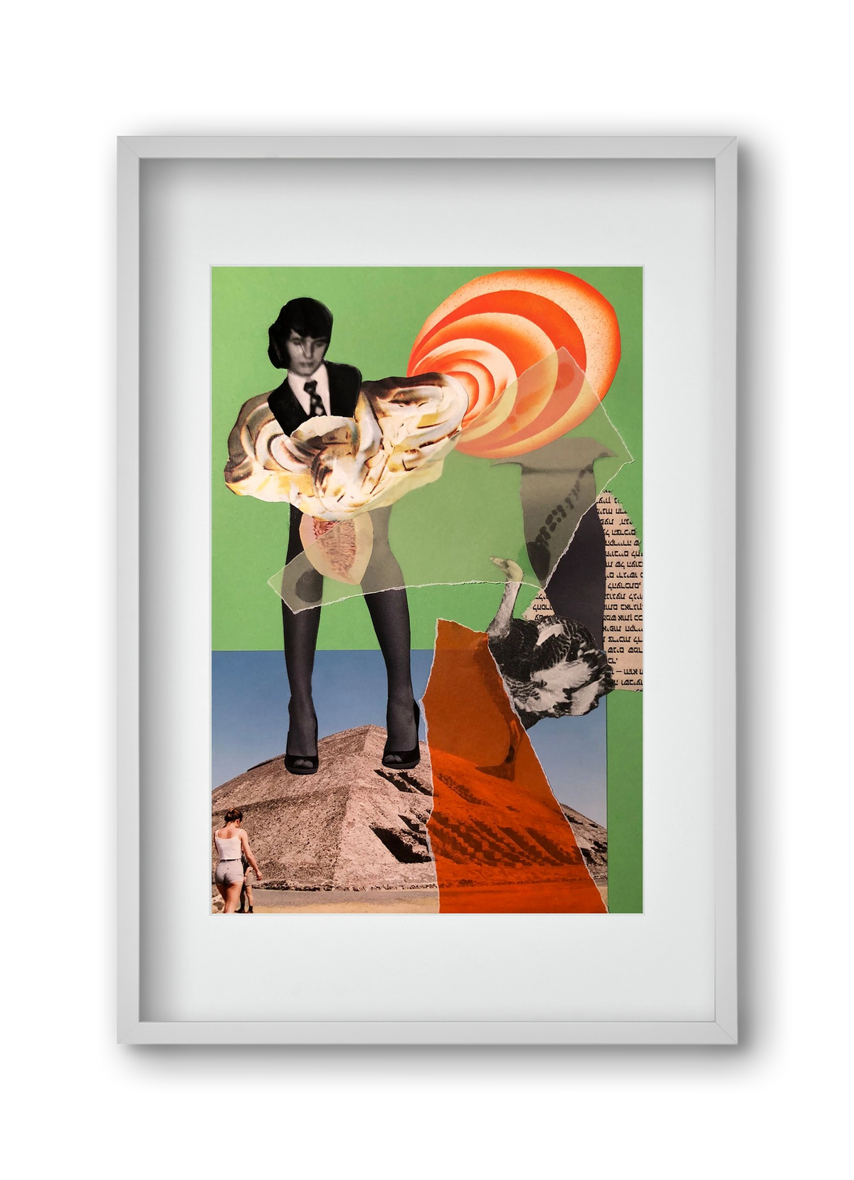 Can I come, 30x45 cm (20x30 cm), Fehér keret, paszpartuval