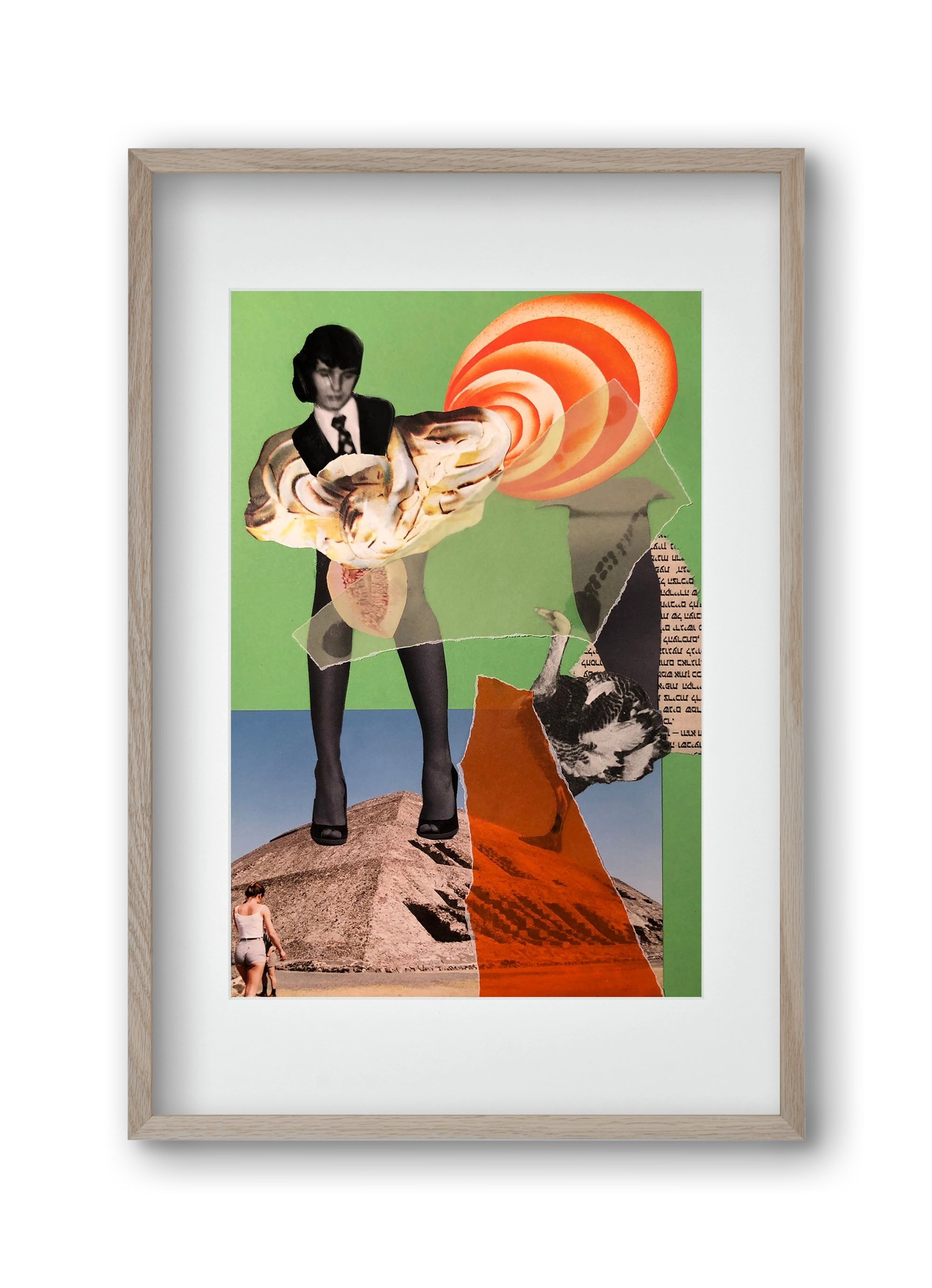 Can I come, 30x45 cm (20x30 cm), Tölgy keret, paszpartuval