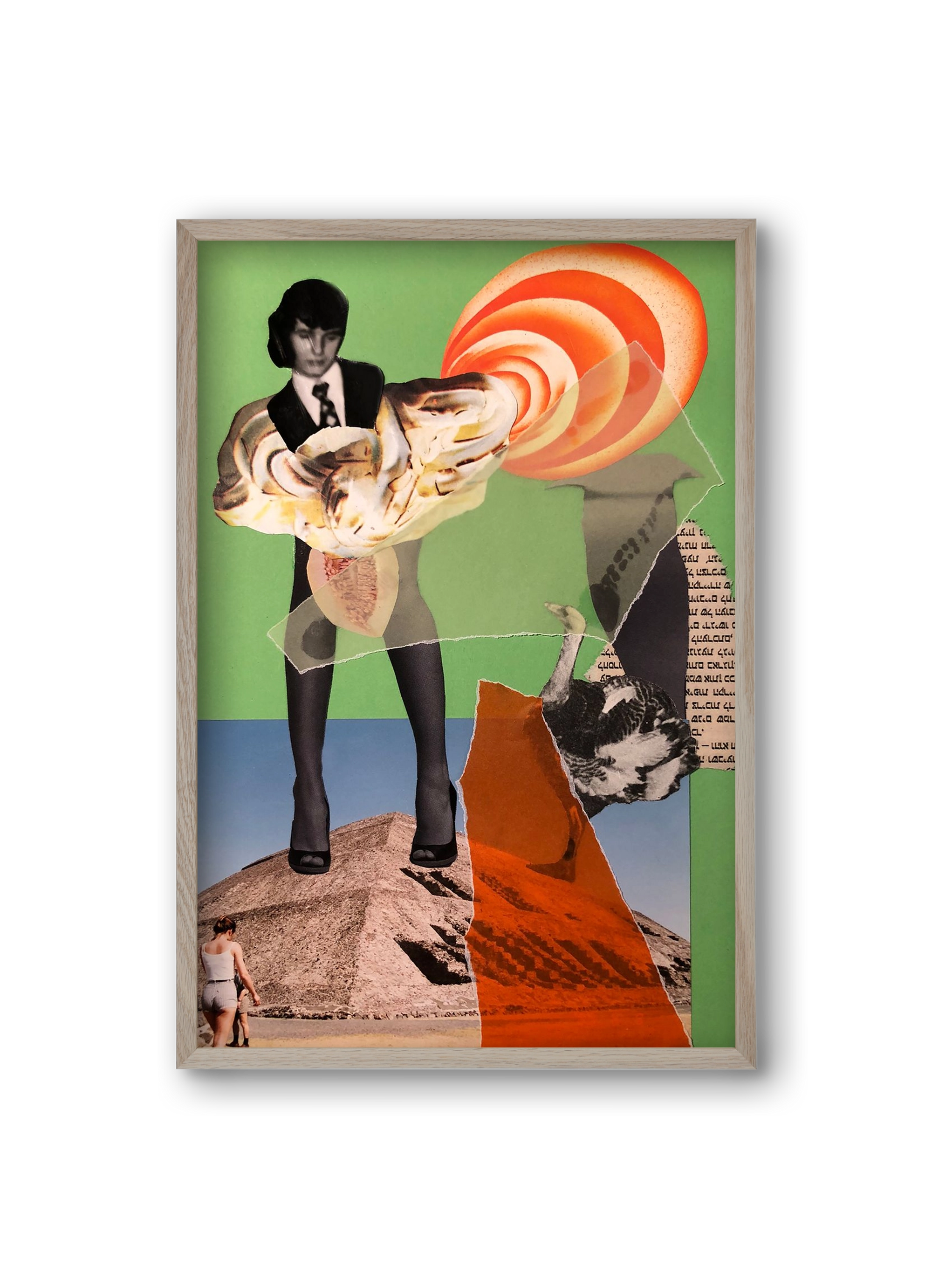 Can I come, 20x30 cm (20x30 cm), Tölgy keret