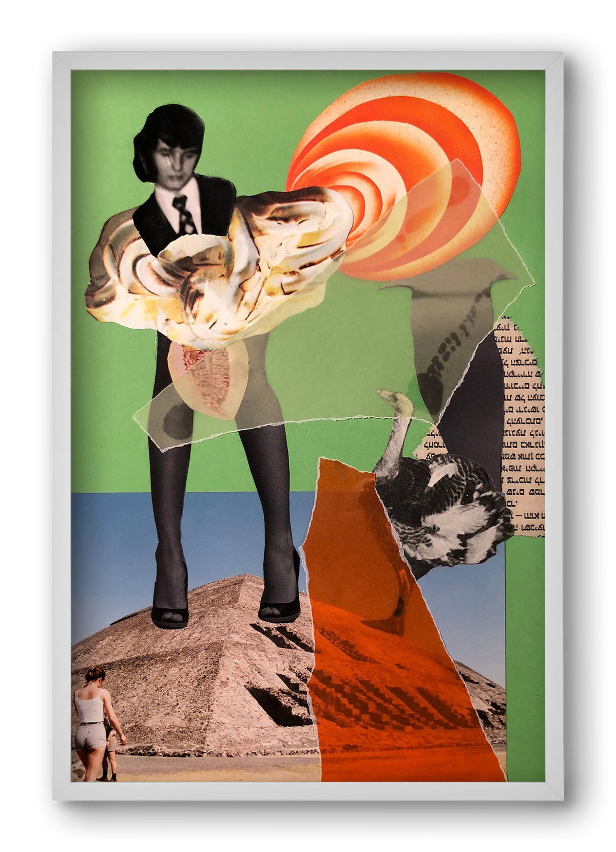 Can I come, 40x60 cm (40x60 cm), Fehér keret