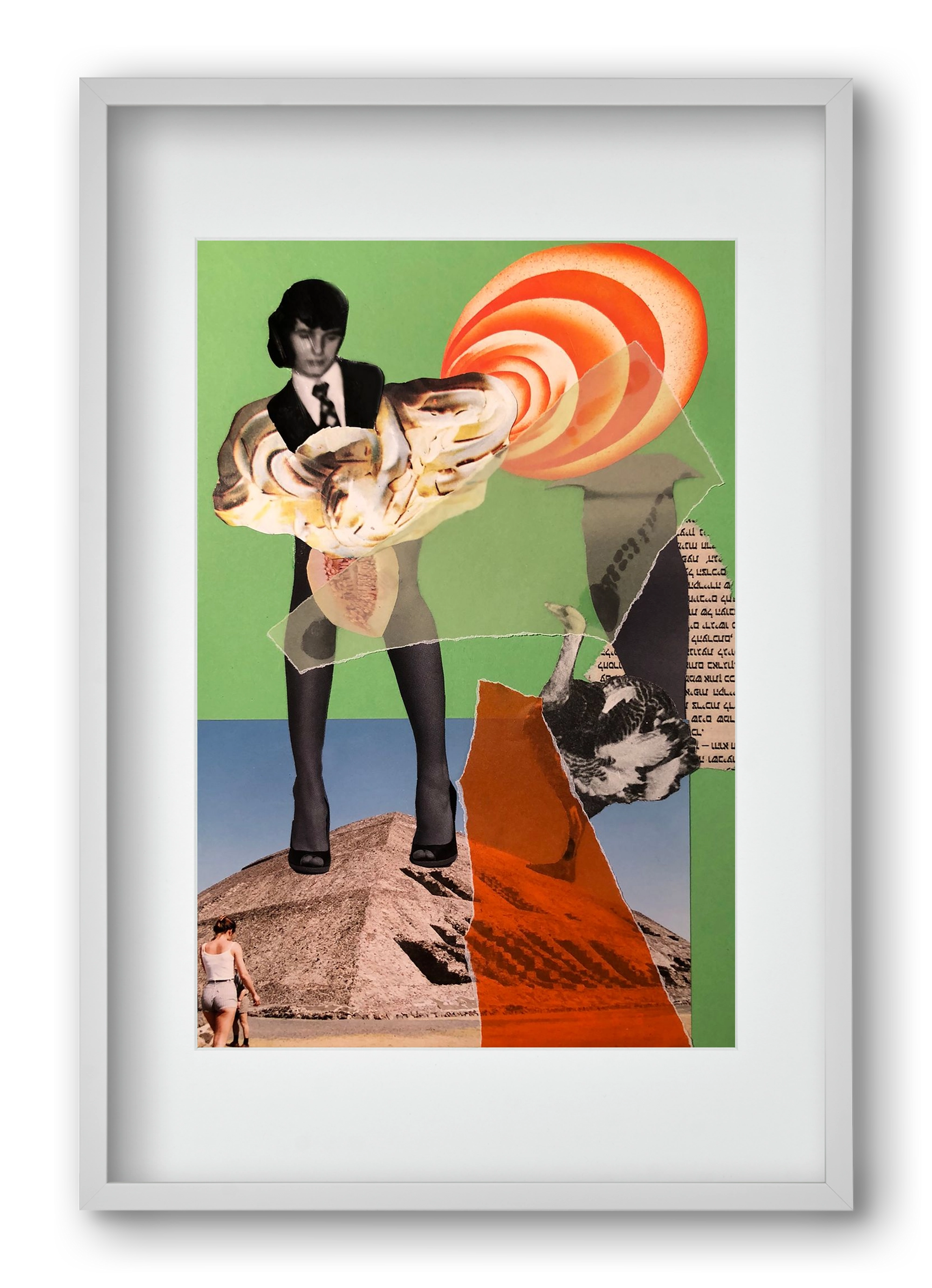 Can I come, 40x60 cm (30x45 cm), Fehér keret, paszpartuval