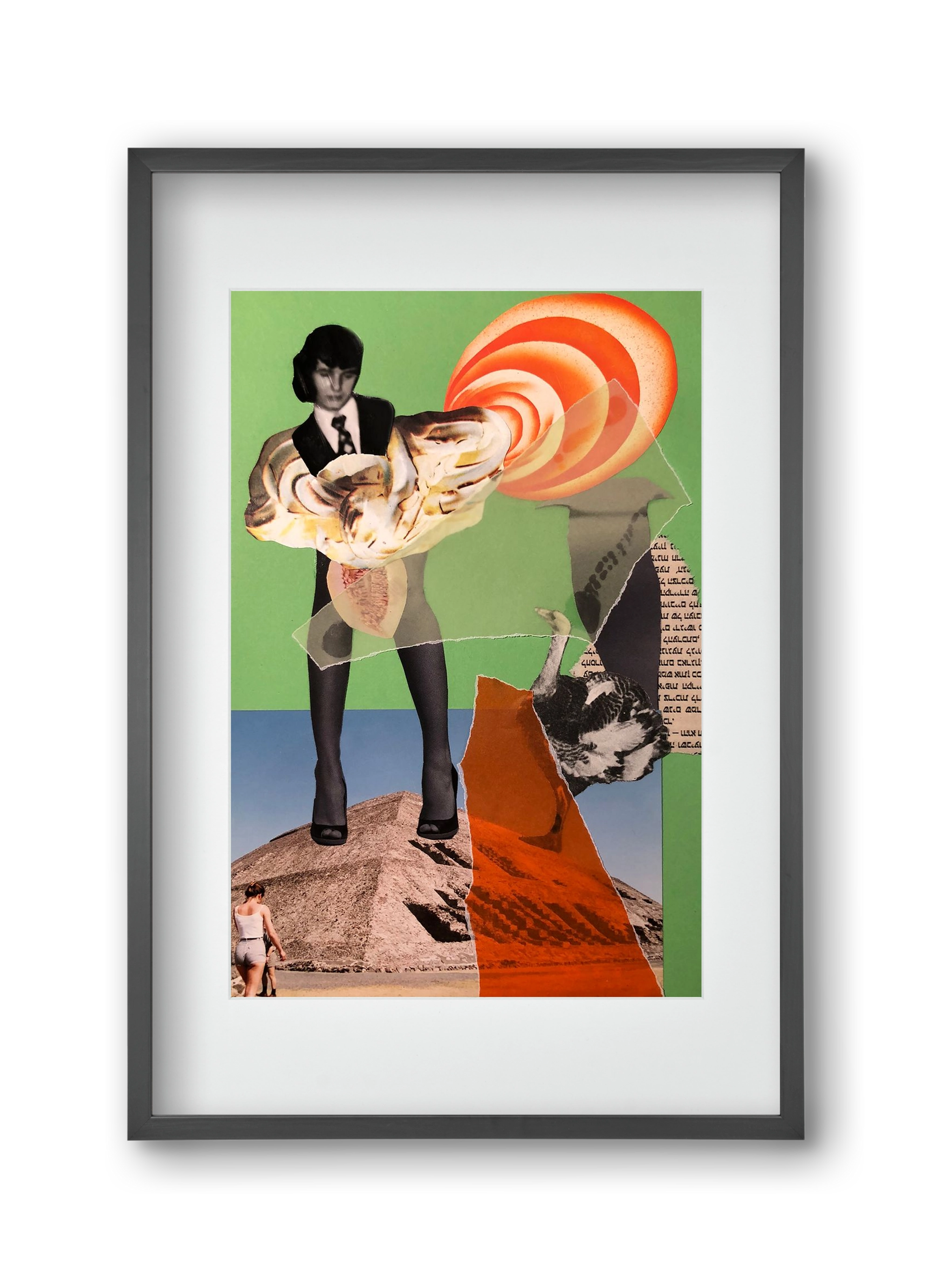 Can I come, 30x45 cm (20x30 cm), Fekete keret, paszpartuval