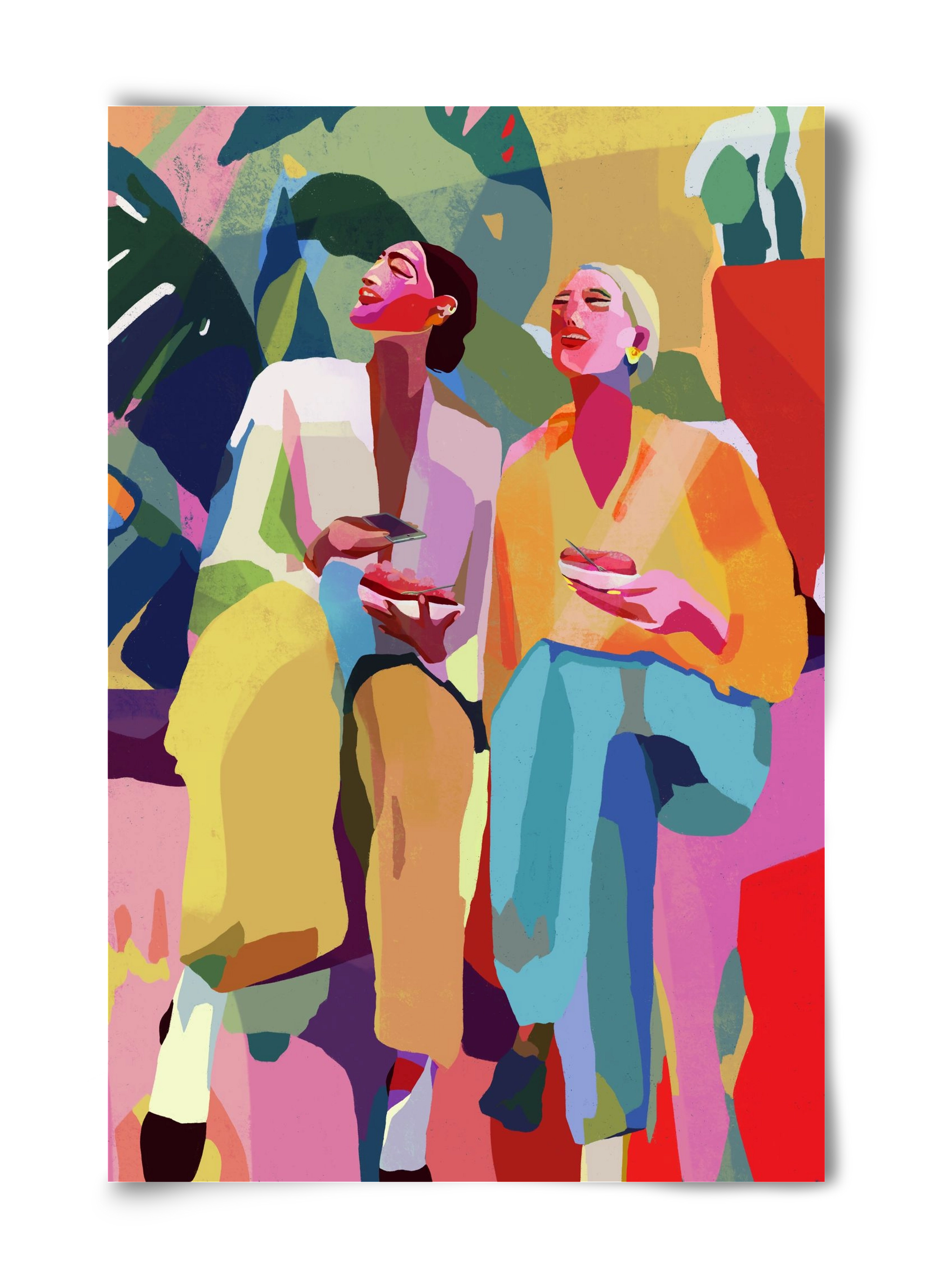 Friendship, 40x60 cm, Keret nélkül