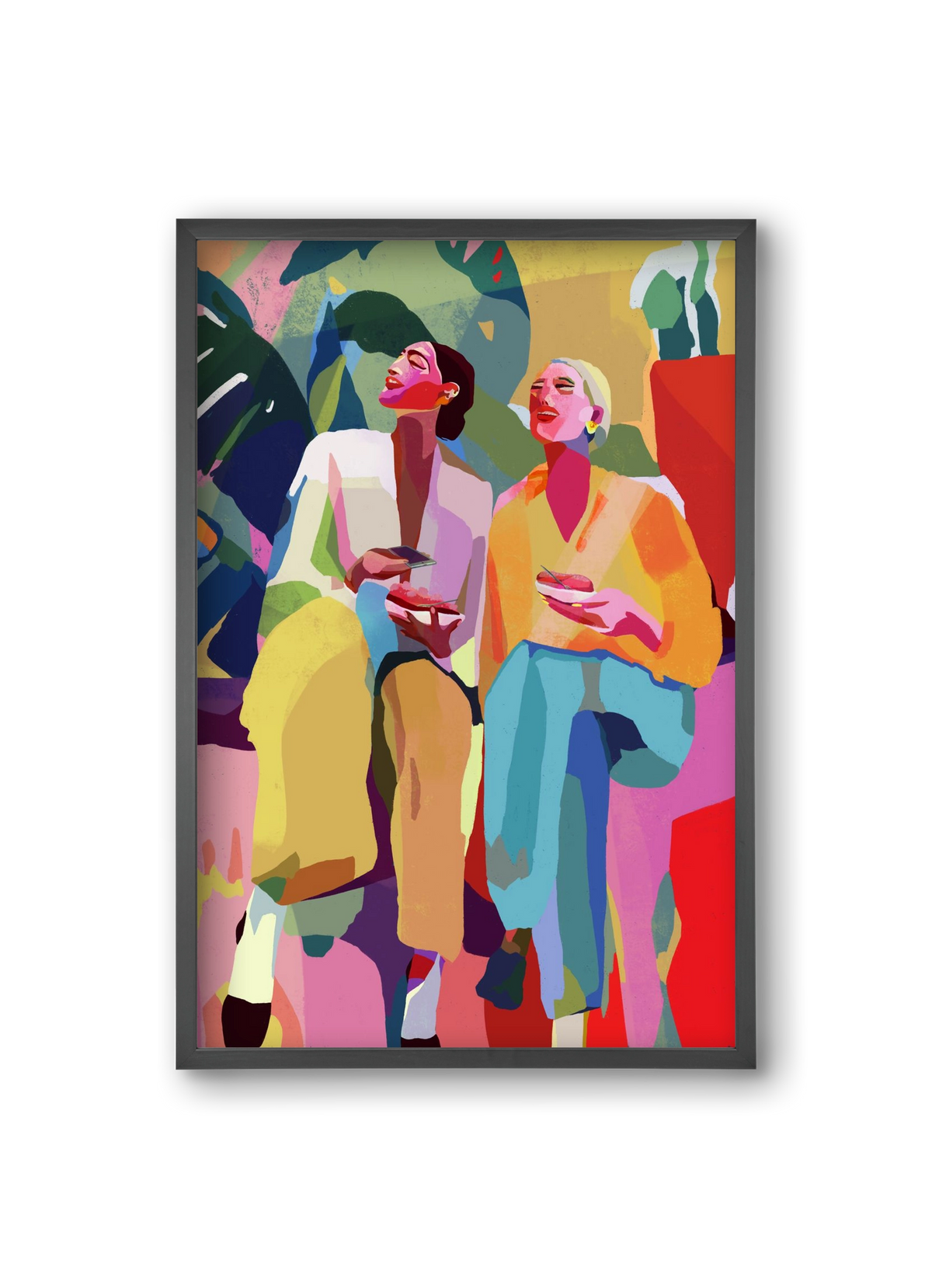 Friendship, 20x30 cm (20x30 cm), Fekete keret