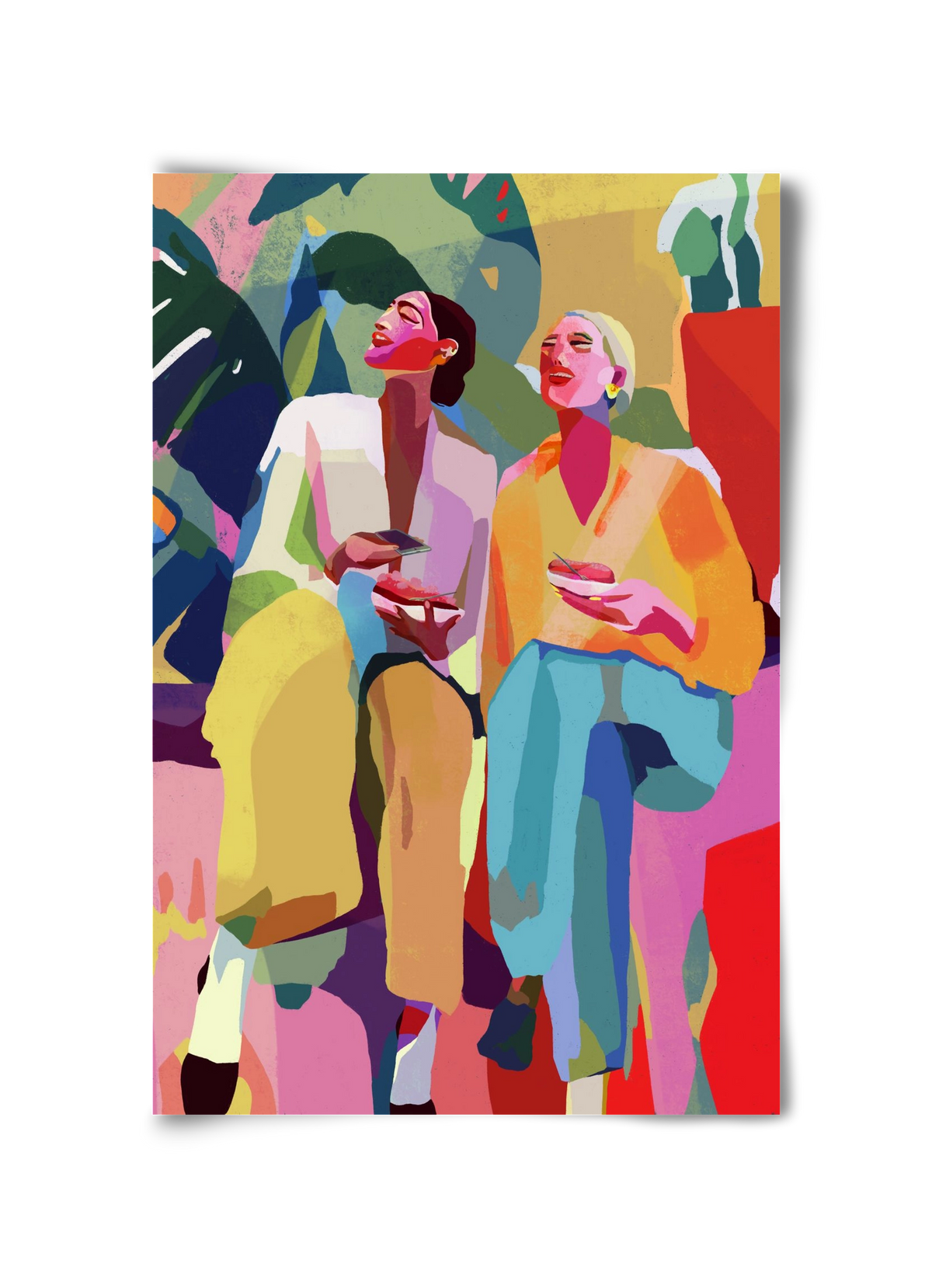 Friendship, 30x45 cm, Keret nélkül