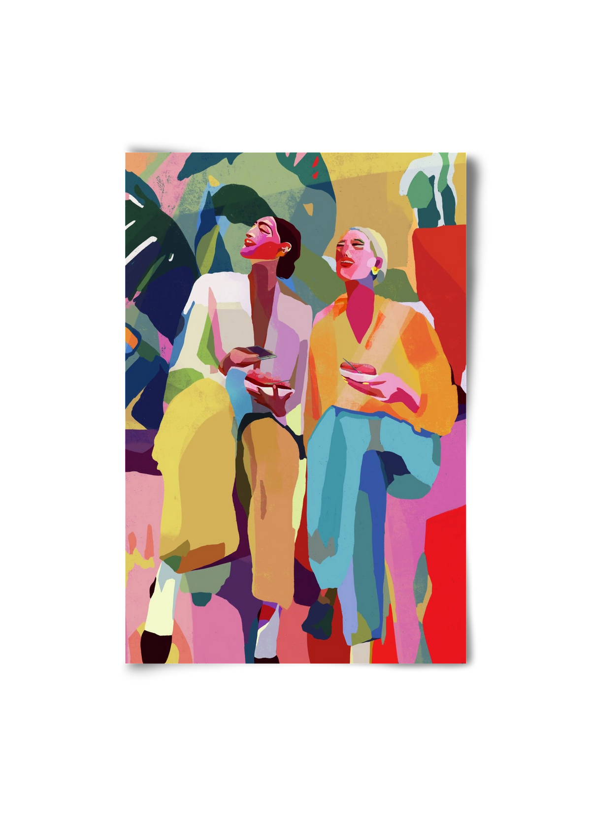 Friendship, 20x30 cm, Keret nélkül