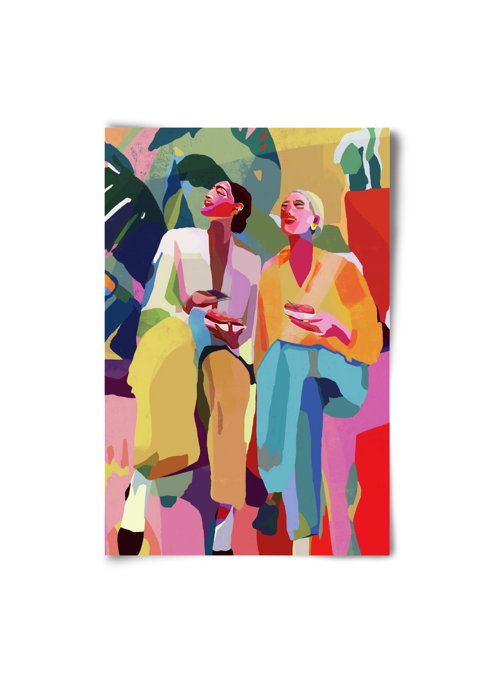 Friendship, 20x30 cm, Keret nélkül