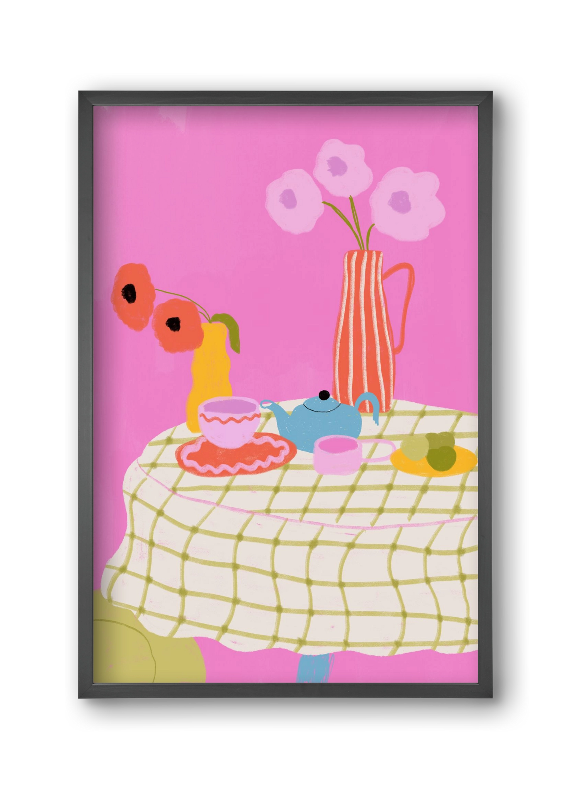 Still Life , 30x45 cm (30x45 cm), Fekete keret