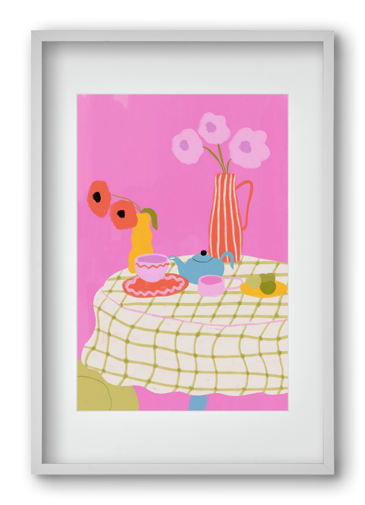 Still Life , 40x60 cm (30x45 cm), Fehér keret, paszpartuval