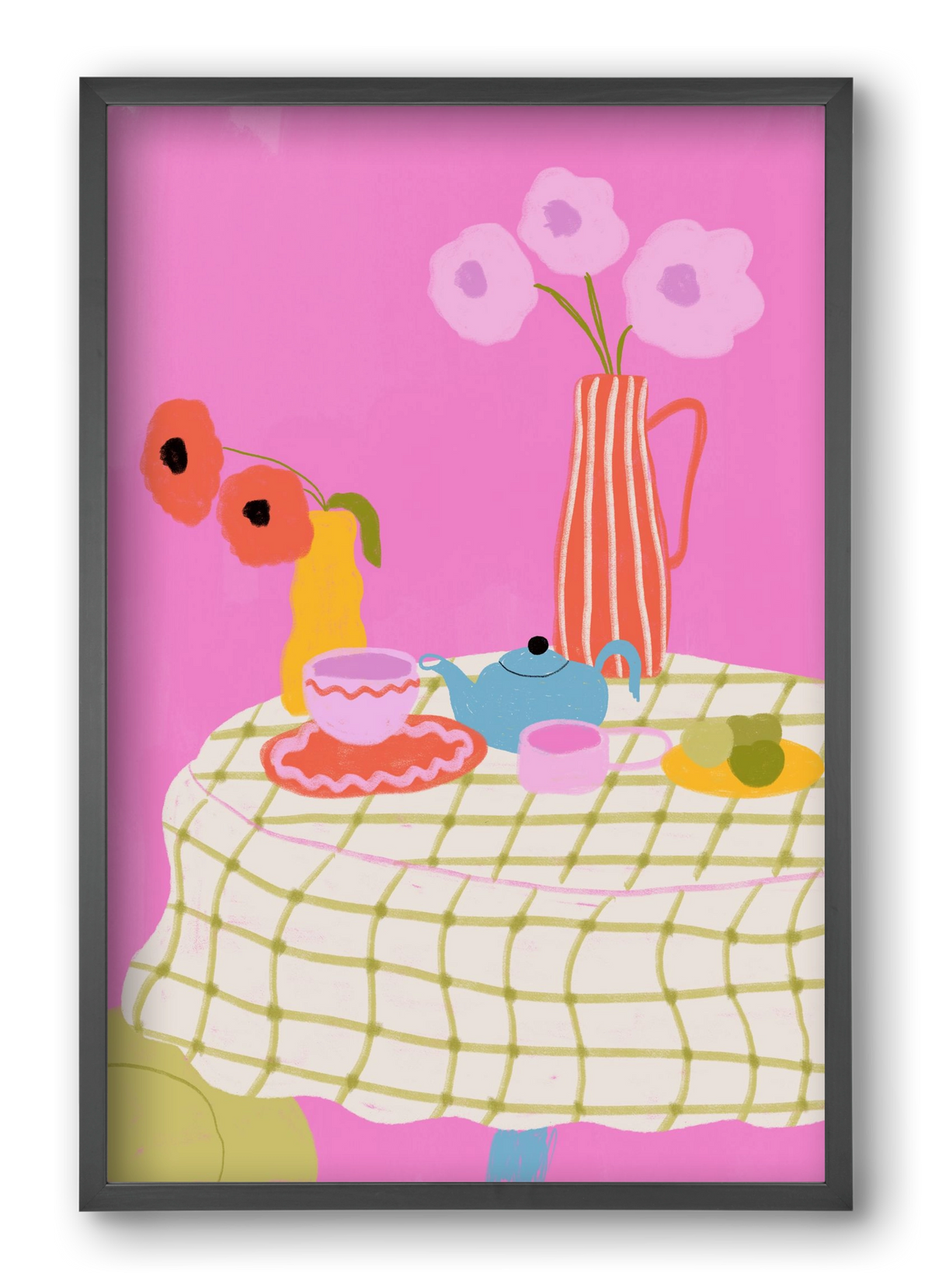 Still Life , 40x60 cm (40x60 cm), Fekete keret