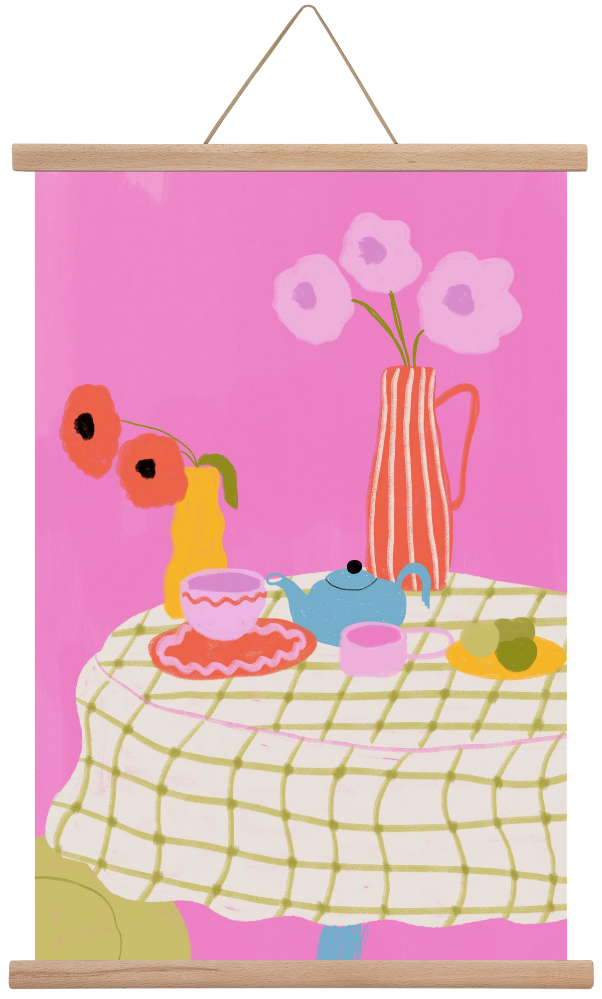 Still Life , 40x60 cm (40x60 cm), Tölgy akasztó