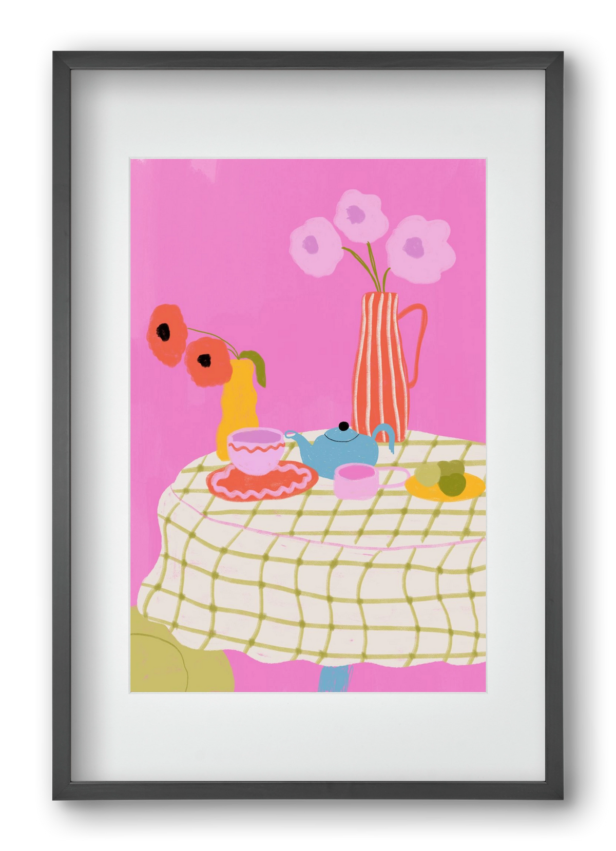 Still Life , 40x60 cm (30x45 cm), Fekete keret, paszpartuval