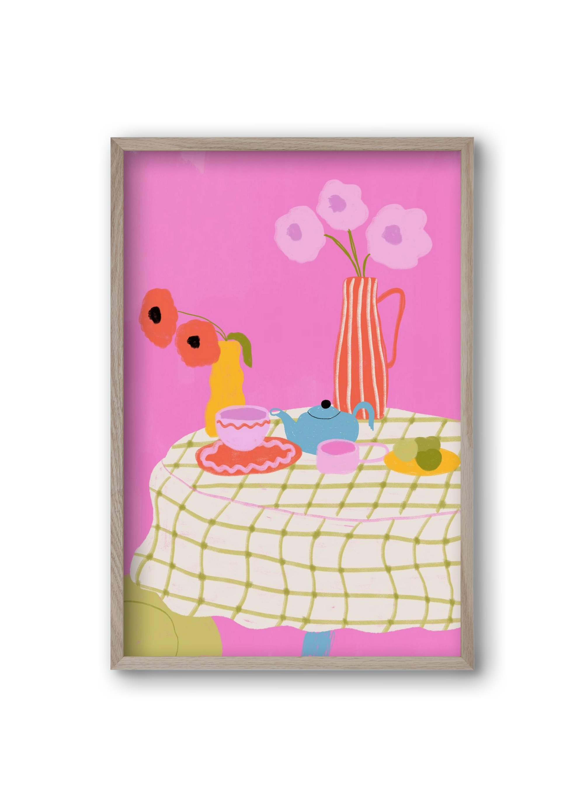 Still Life , 20x30 cm (20x30 cm), Tölgy keret