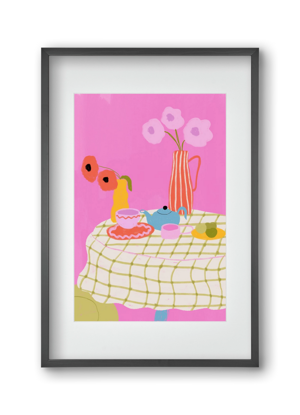 Still Life , 30x45 cm (20x30 cm), Fekete keret, paszpartuval