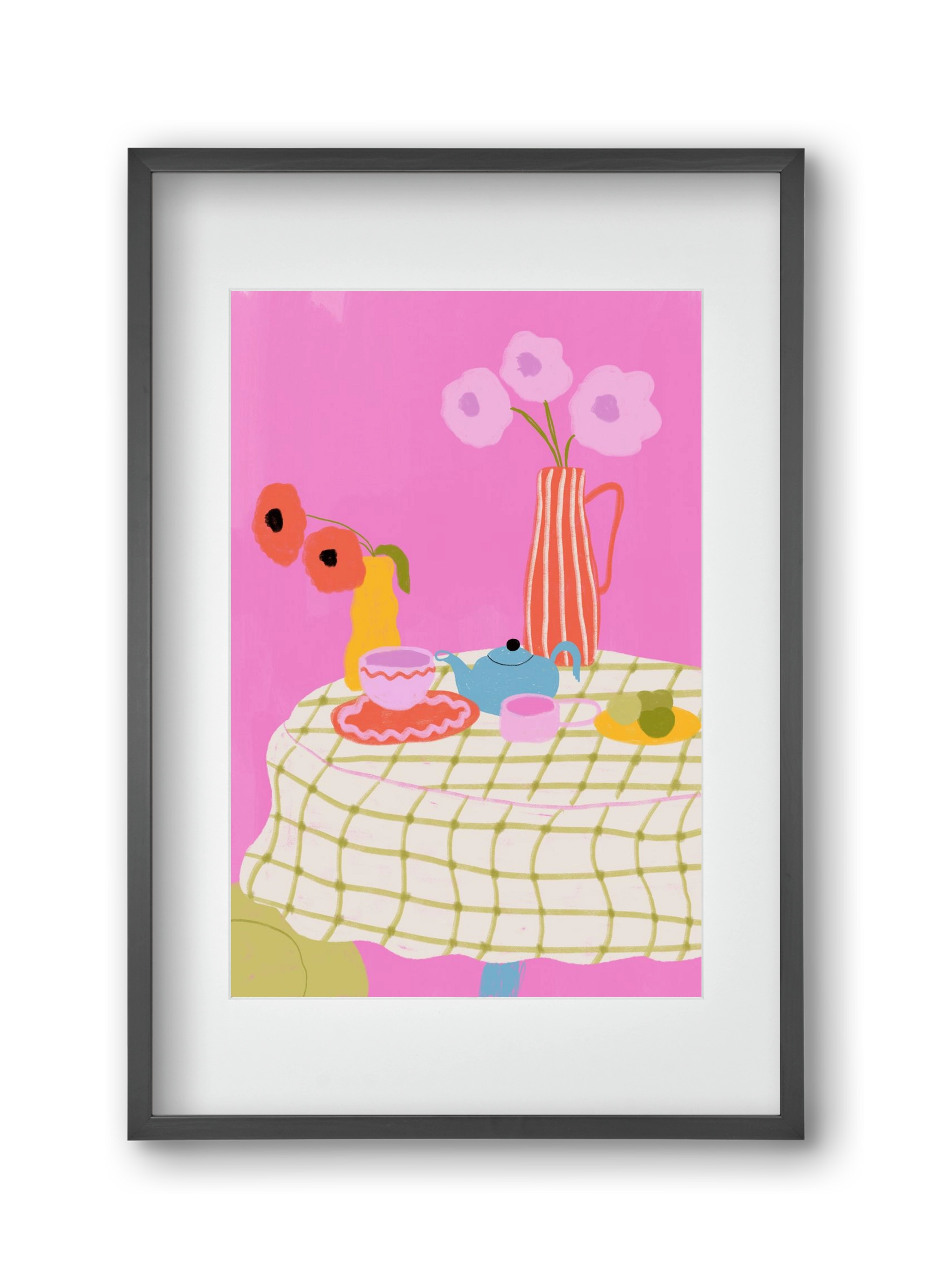 Still Life , 30x45 cm (20x30 cm), Fekete keret, paszpartuval