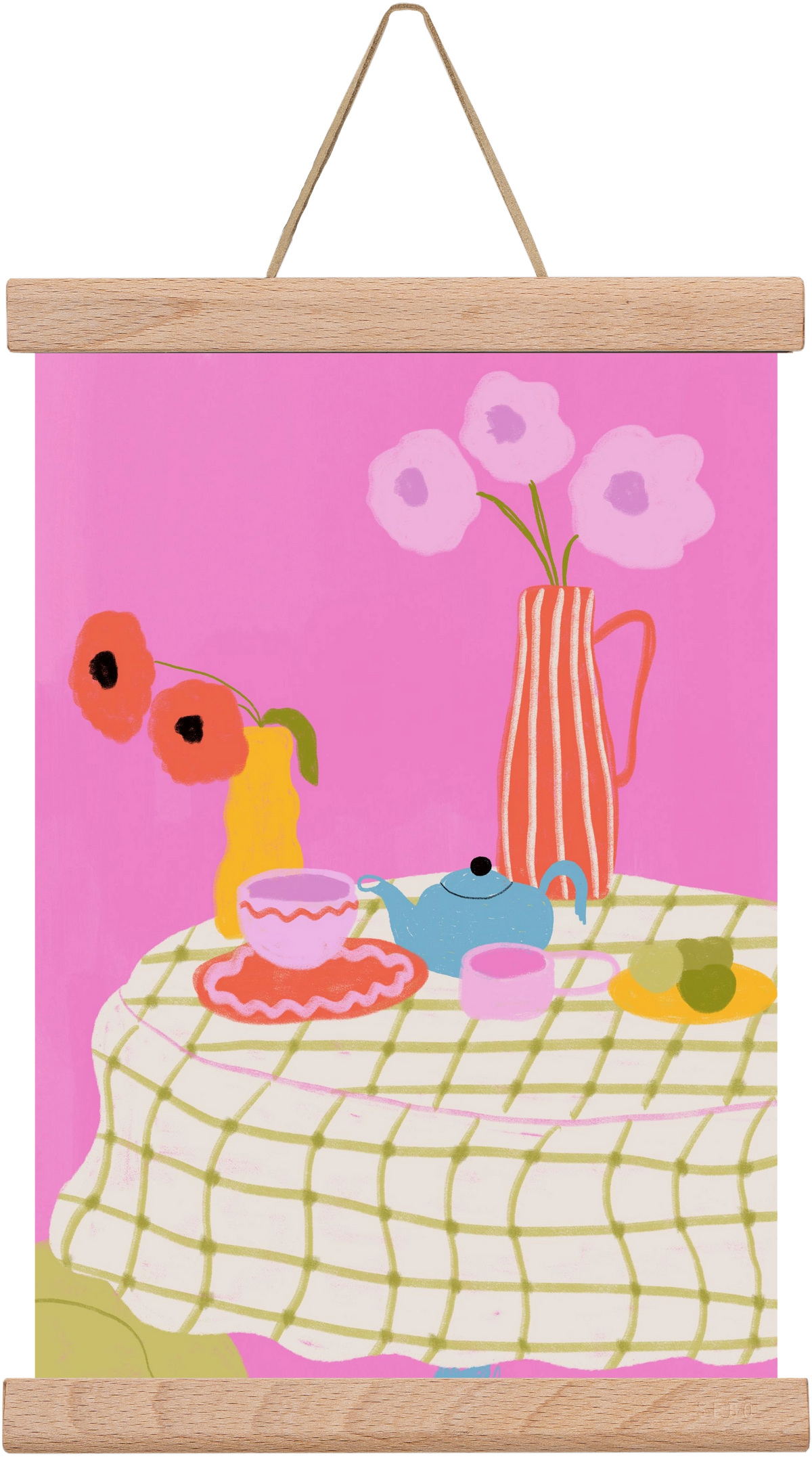 Still Life , 20x30 cm (20x30 cm), Tölgy akasztó