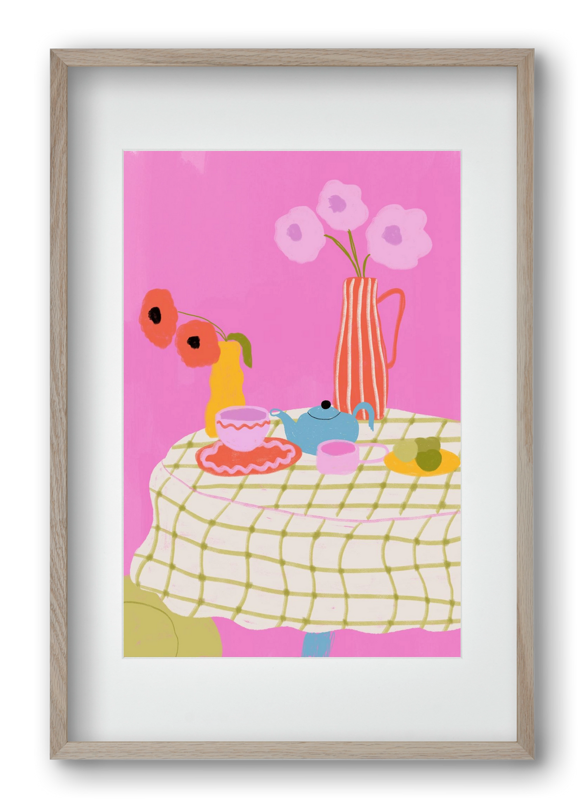 Still Life , 40x60 cm (30x45 cm), Tölgy keret, paszpartuval