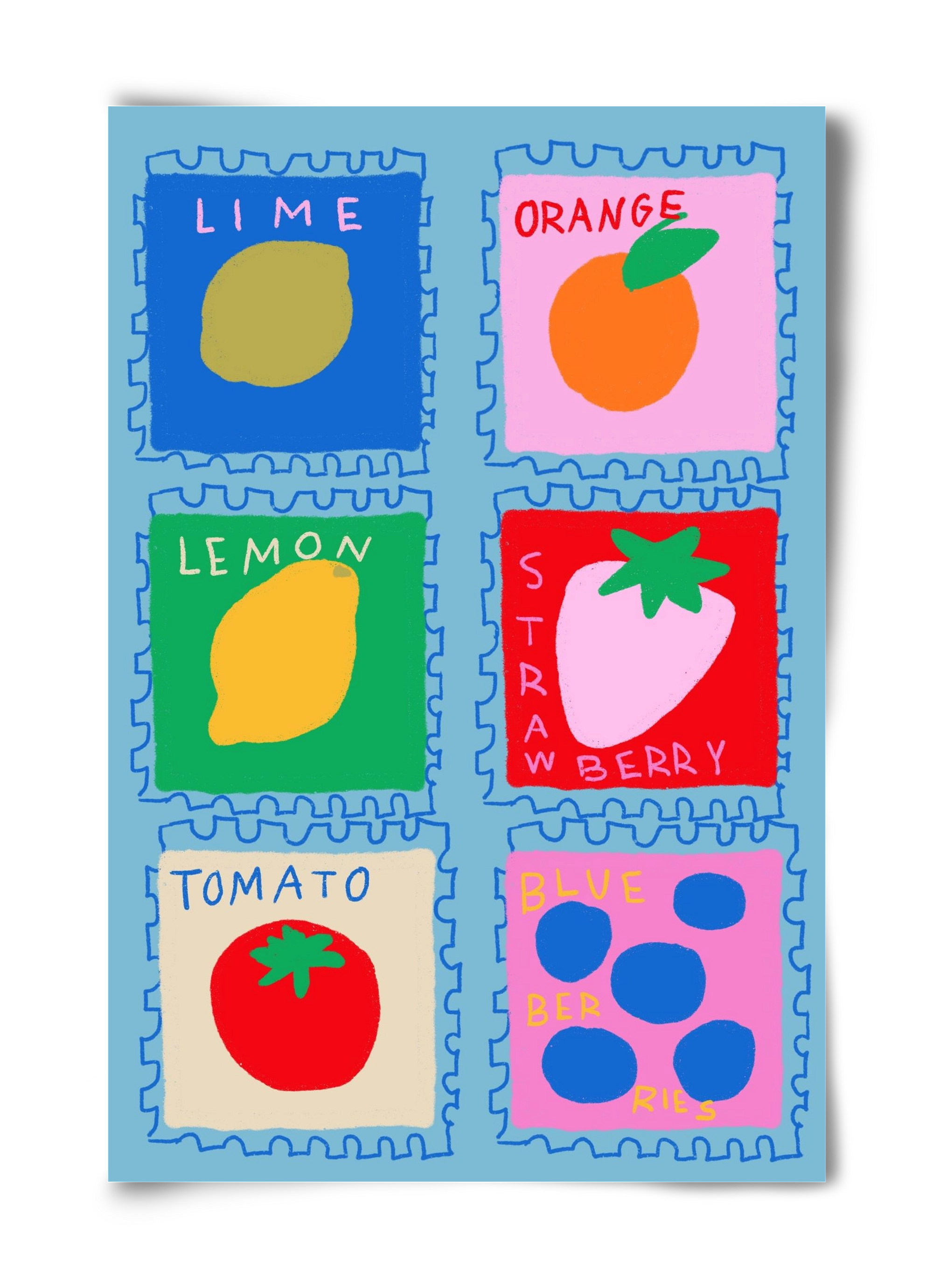 Summer Fruits , 40x60 cm, Keret nélkül