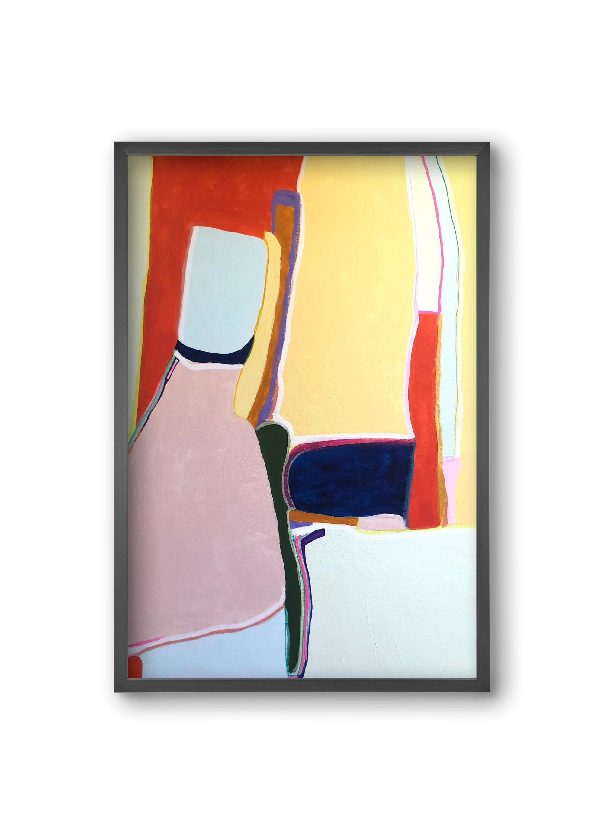 Louise got it, 20x30 cm (20x30 cm), Fekete keret